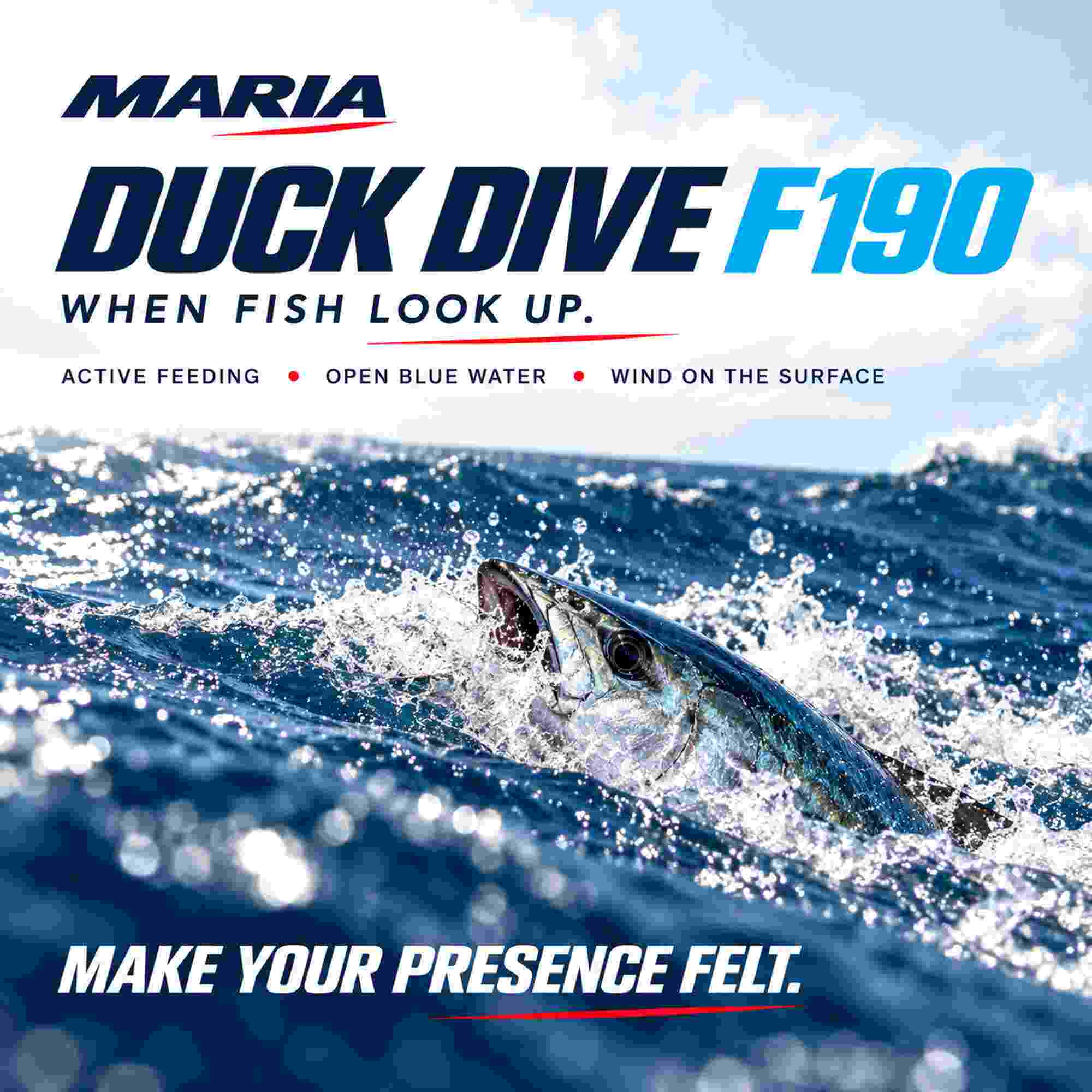 Maria Duck Dive F190 60 grams Floating Lure 005 (0954)