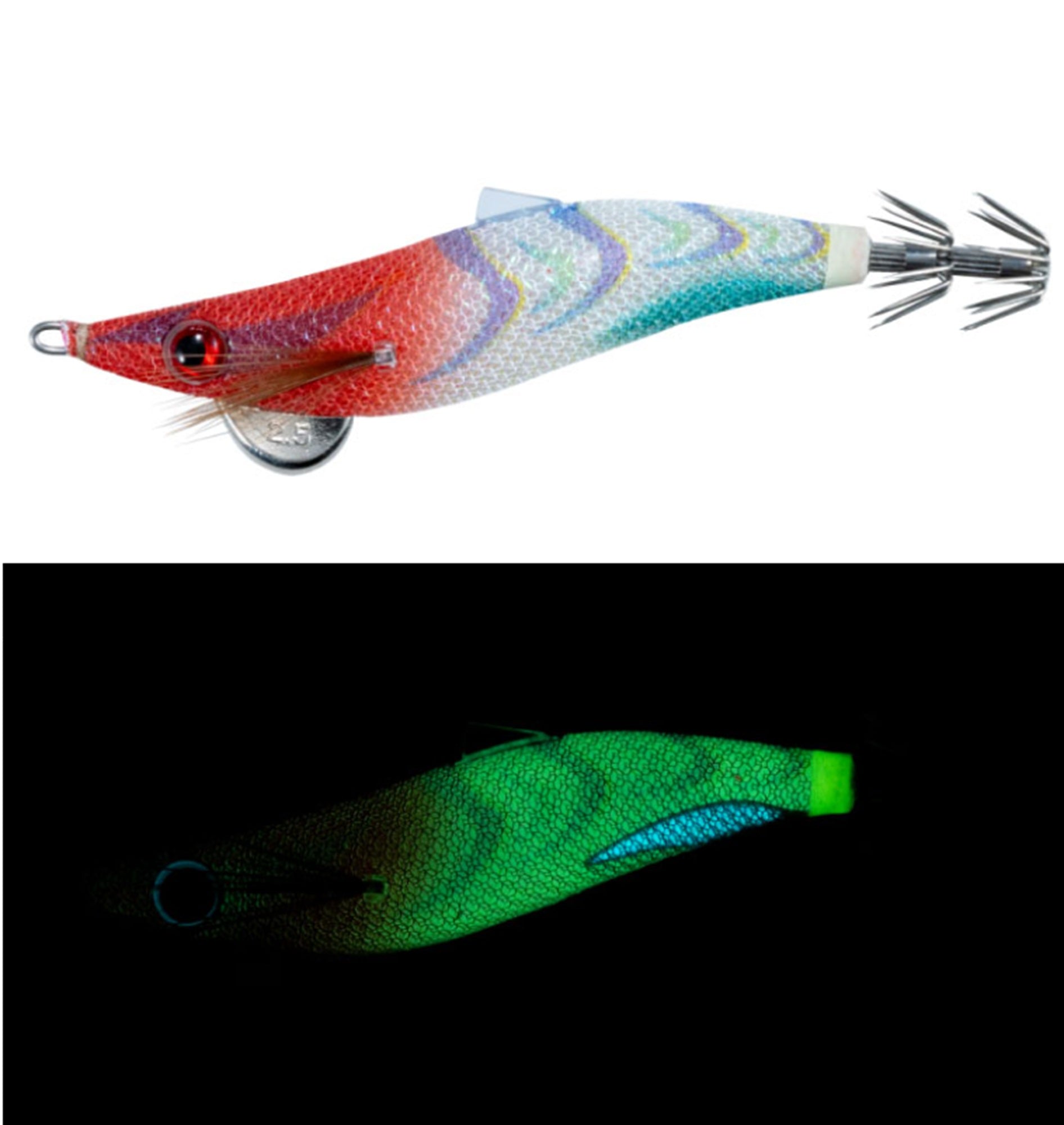Yamashita Egi Hover Squid Jig 2.5 9 grams 8 sec per m 001 (1548)