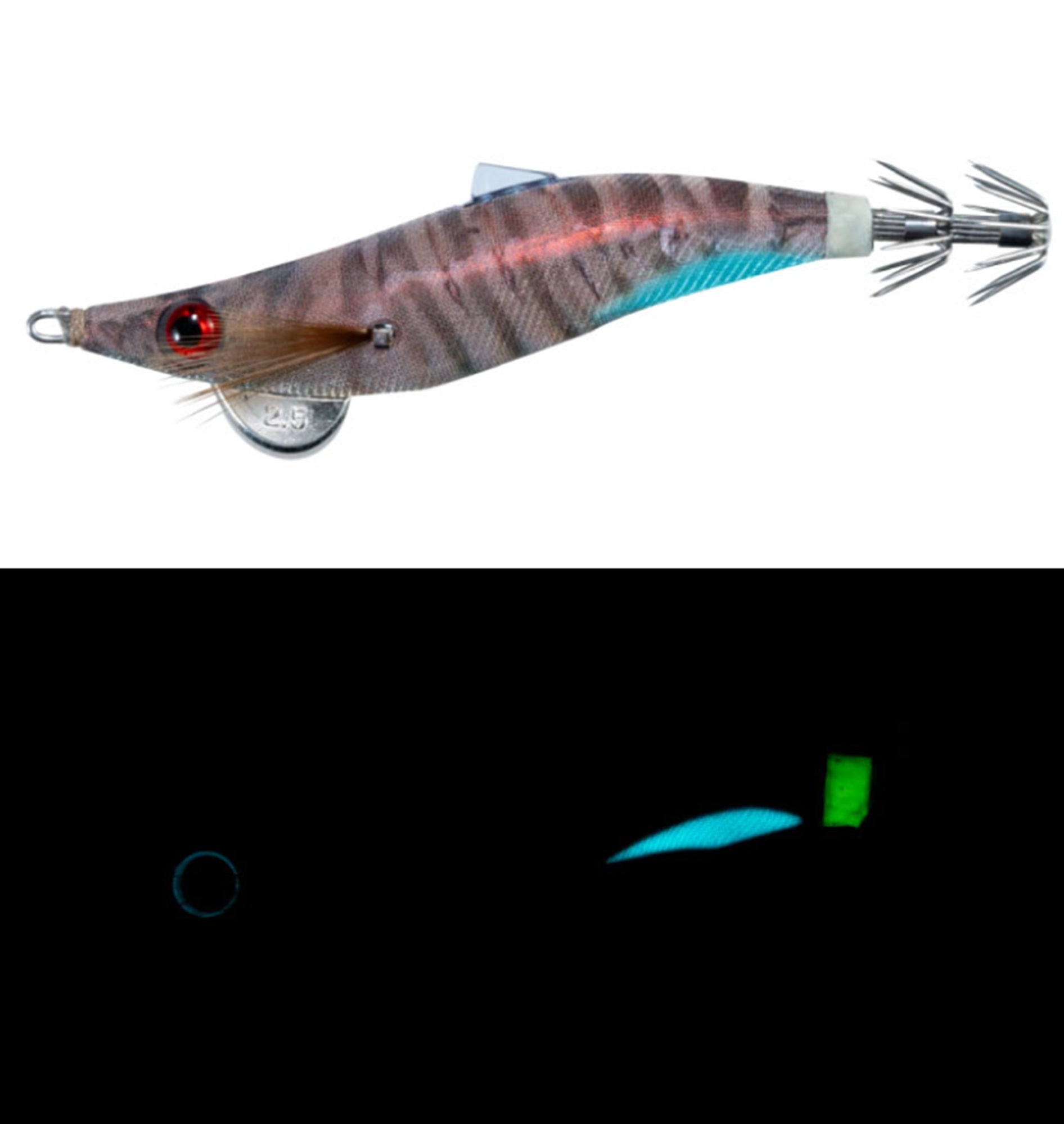 Yamashita Egi Hover Squid Jig 2.5 9 grams 8 sec per m 013 (1593)