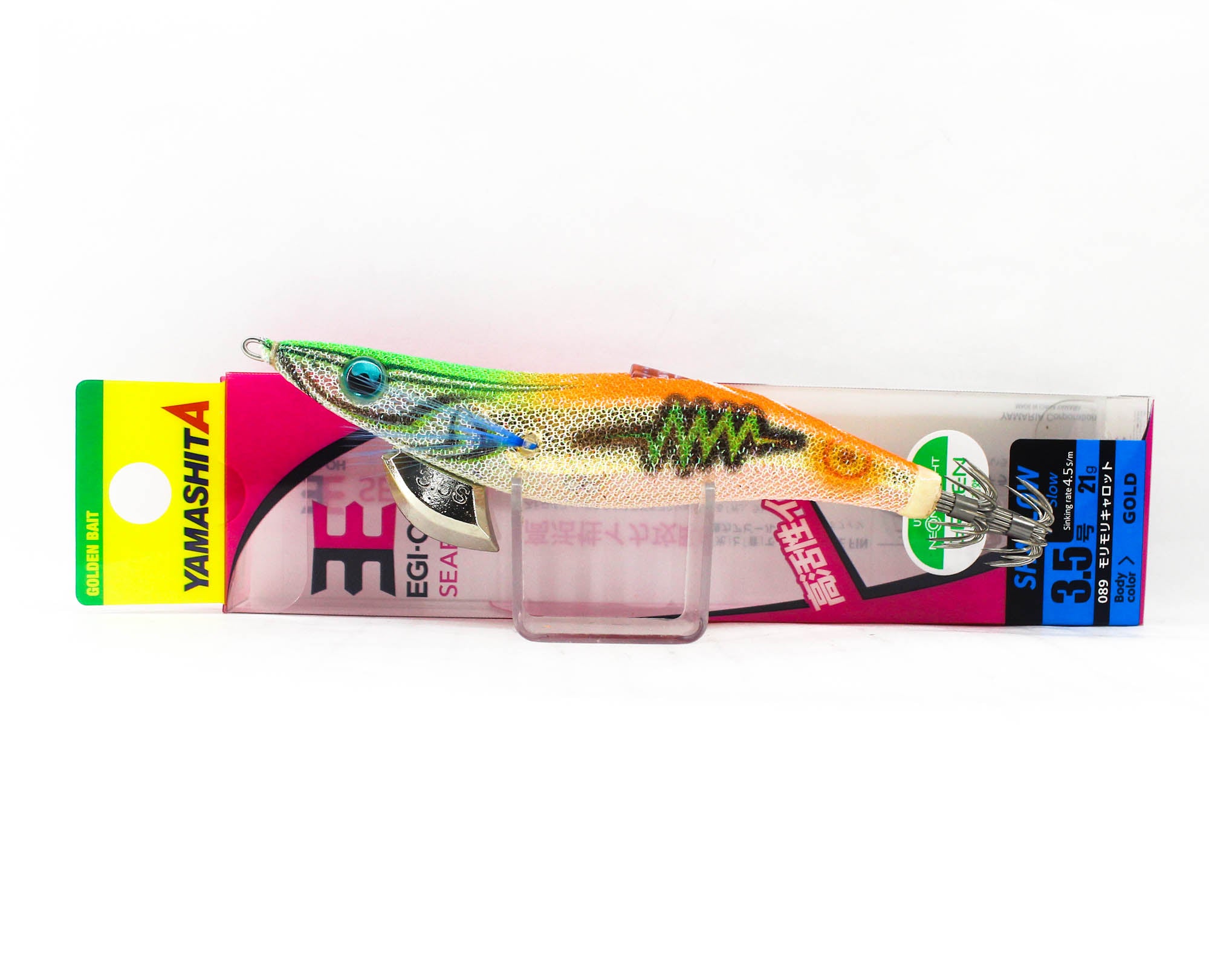 Yamashita Live Egi-O Search Shallow Squid Jig 3.5S-21g-4.5s per m 089 (5485)