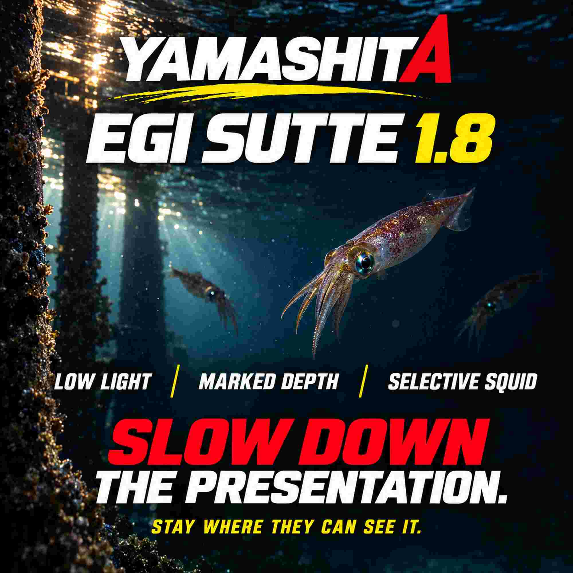 Yamashita Egi Sutte Squid Jig 1.8-5.6 grams-7 sec per m 009 (4944)