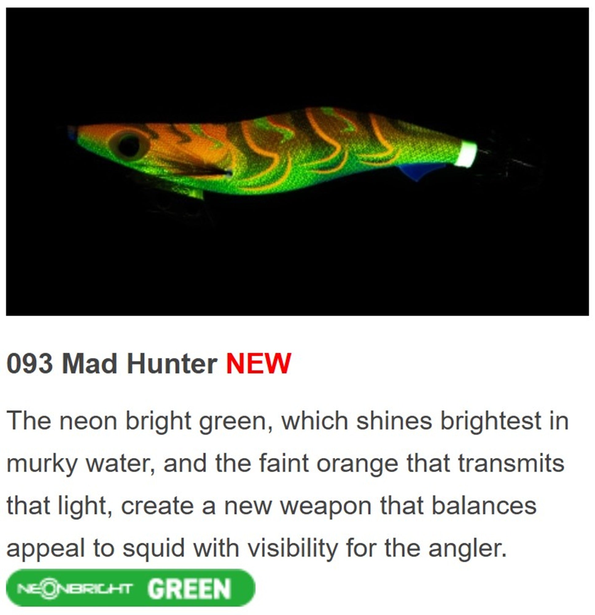 Yamashita Live Egi-O-K Squid Jig 3.0-16 grams-3 sec per m 093 (7242)
