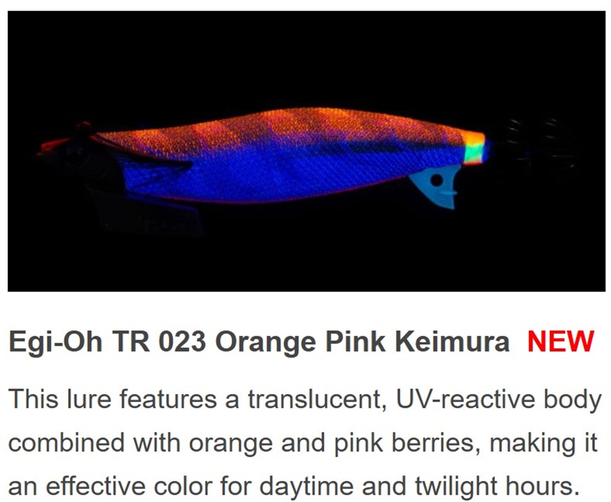 Yamashita Live Egi-O-TR Squid Jig 3.0-21 grams-1.5 sec per m 023 (0341)
