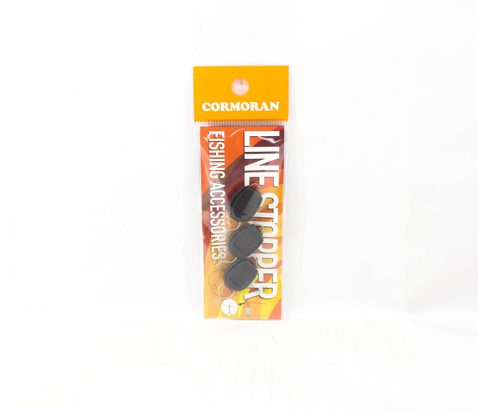 Viva Comoran Line Stopper for Baitcast Reel Black x 3 (6950)