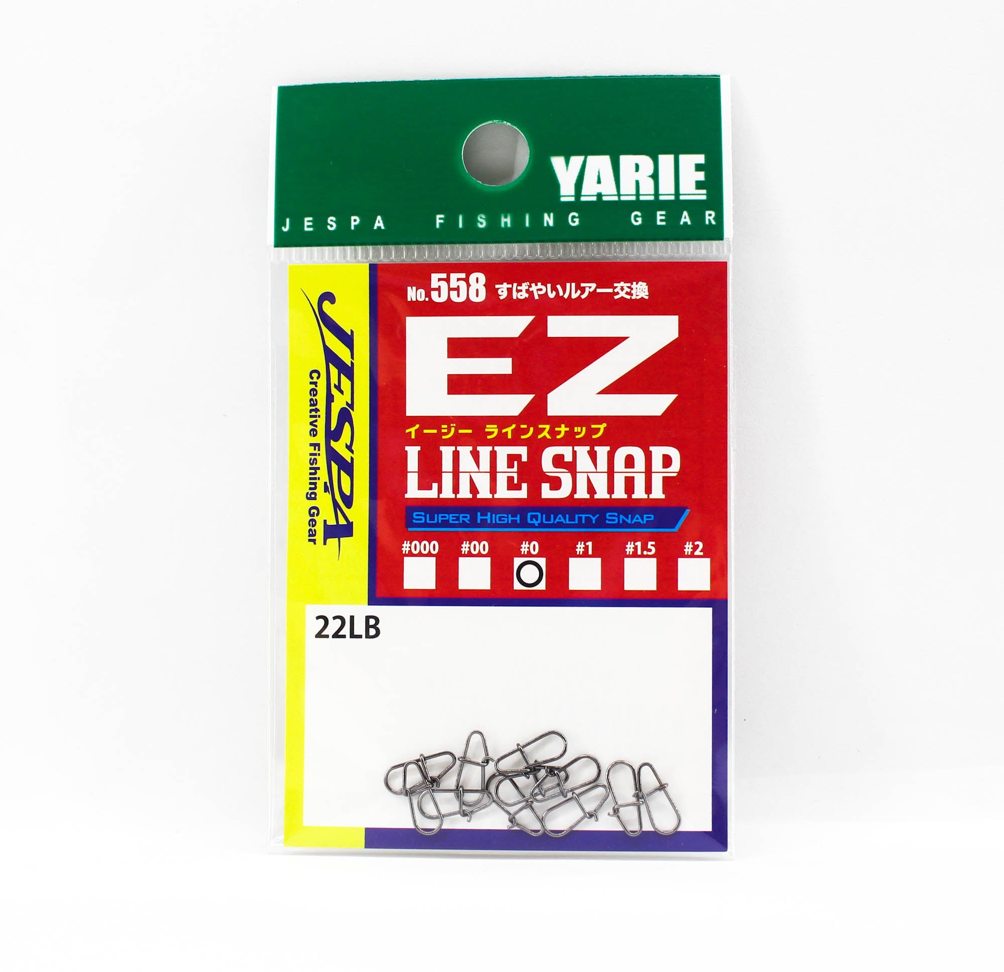 Yarie Jespa M.558 EZ Line Snap 22 lb Size 0 (9279)