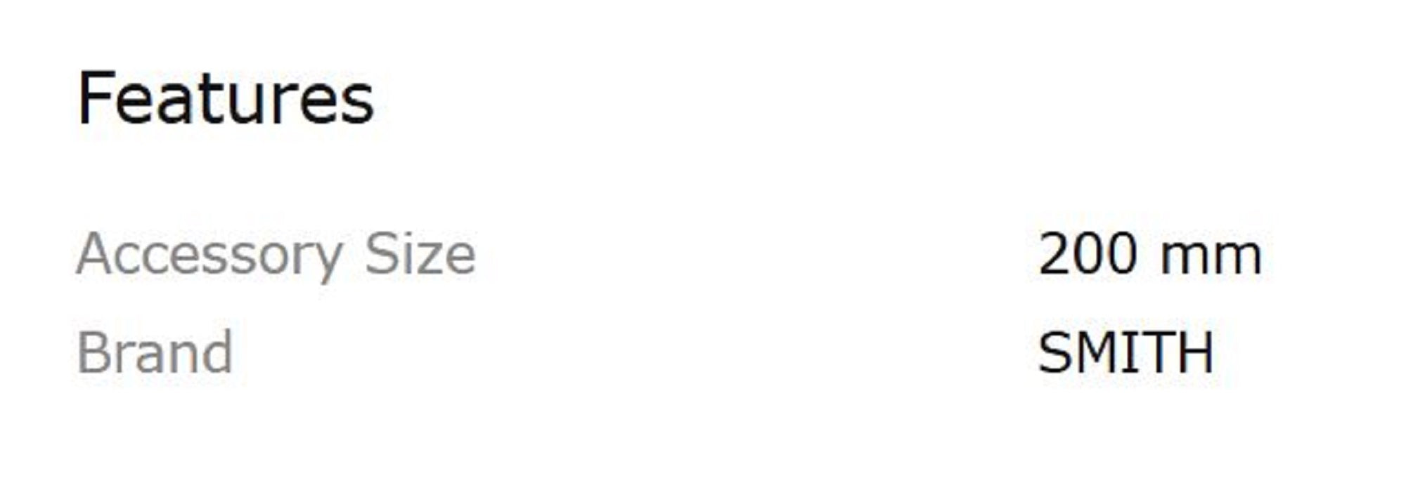 Smith HD202 Spiral Cord Safety Heavy Duty 200mm (1599)