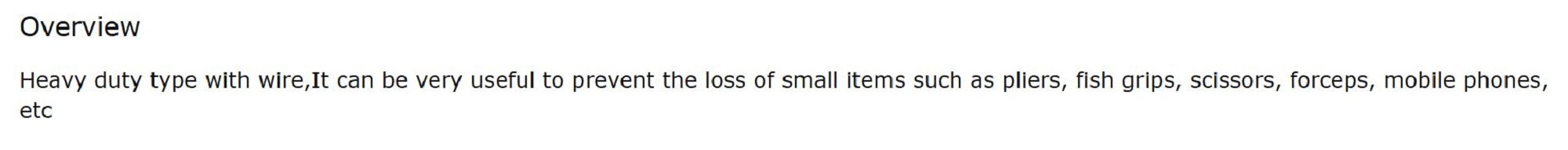 Smith HD202 Spiral Cord Safety Heavy Duty 200mm (1599)