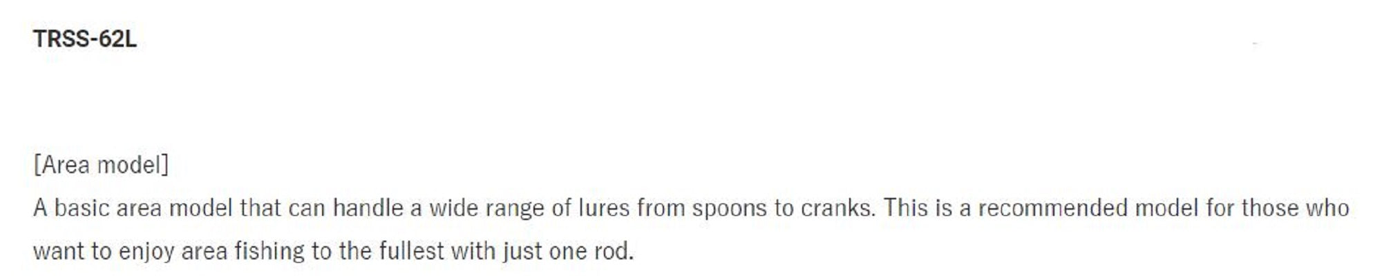 Jackson Rod Spinning Trout Signal TRSS-62L SBG (3579)