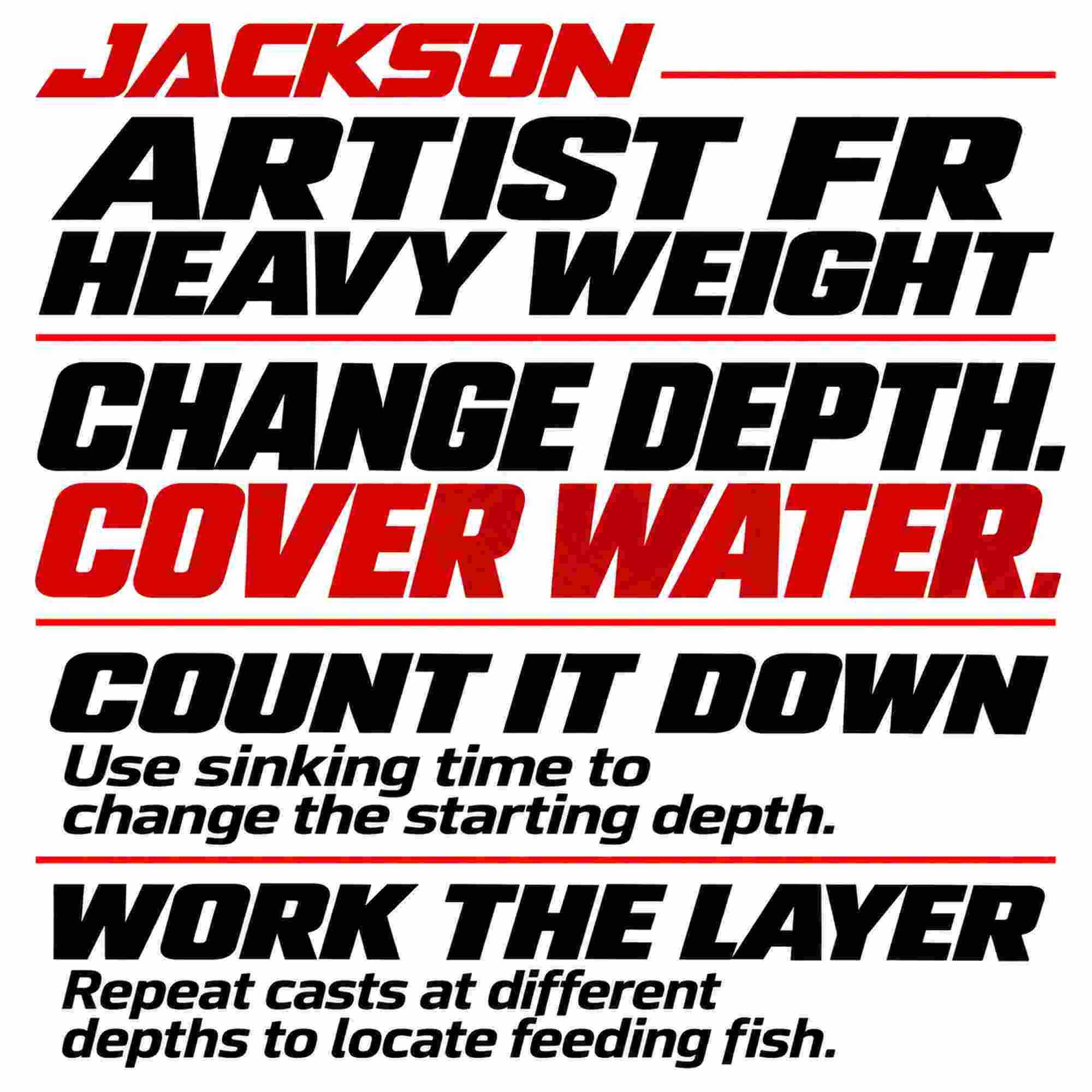 Jackson Artist FR 95HW Sinking Minnow Lure UIW (7864)