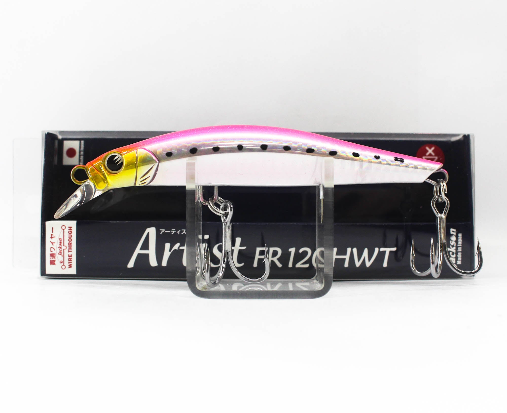 Jackson Artist FR 120HWT Sinking Minnow Lure CKP (0196)