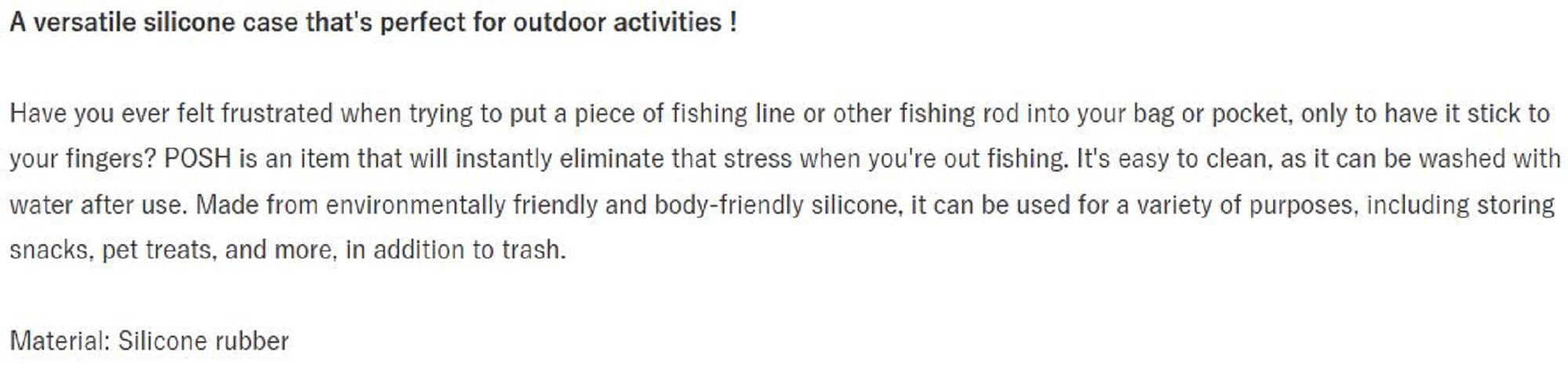 Jackson Case Posh Silicone 11 x 8 x 7.5 cm KAK (0744)