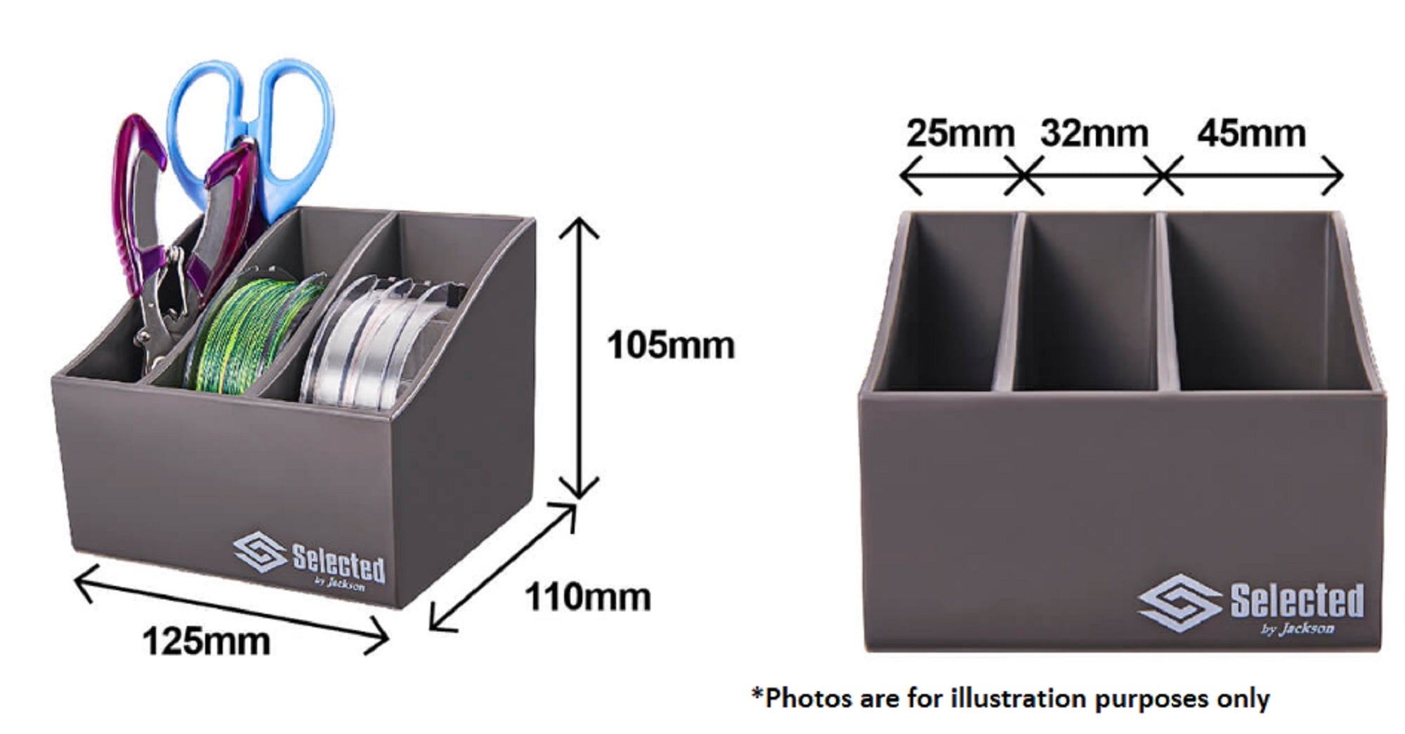 Jackson Line Revolver Box 125 x 105 x 110 mm GMC (1017)