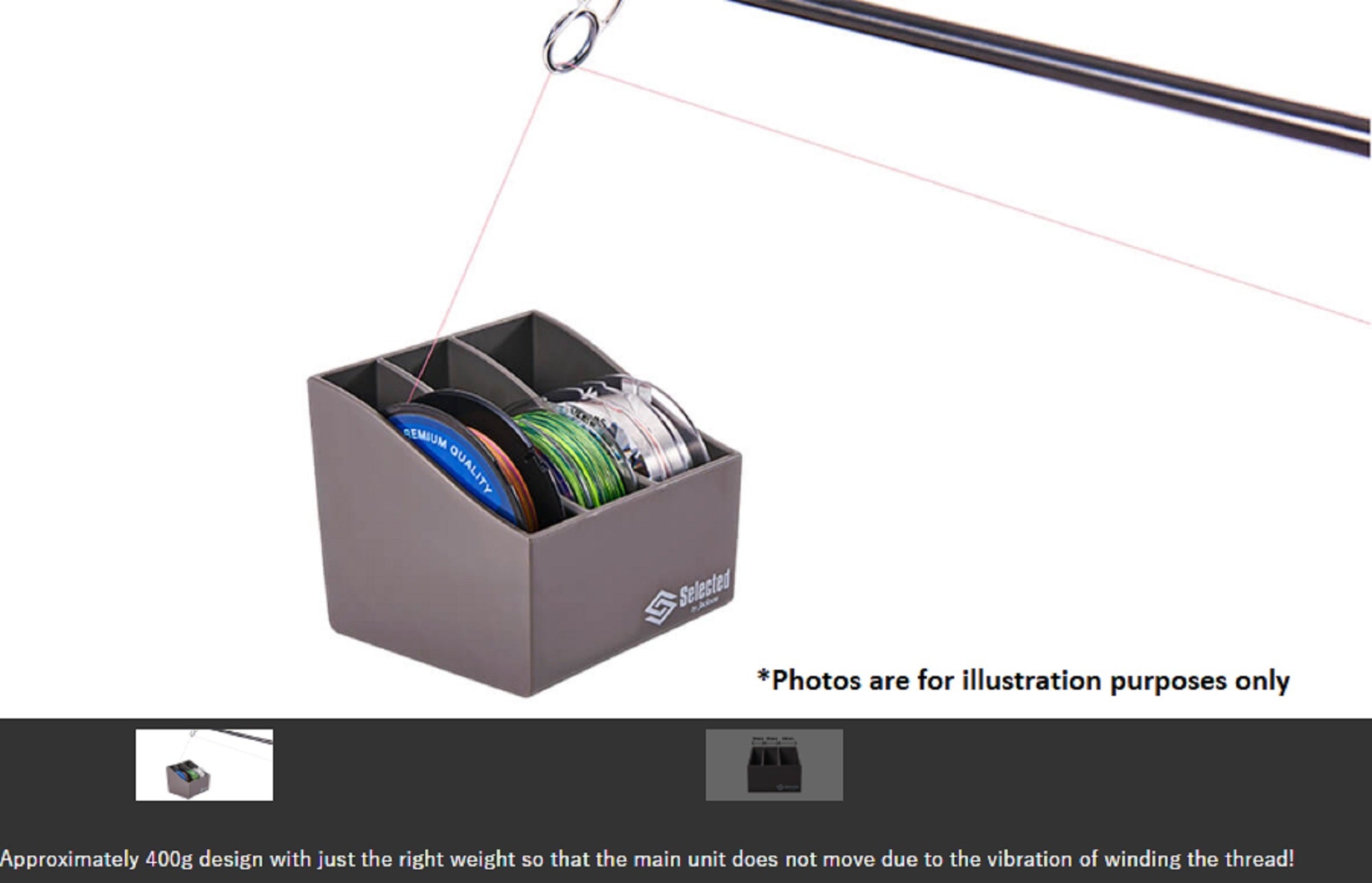 Jackson Line Revolver Box 125 x 105 x 110 mm GMC (1017)