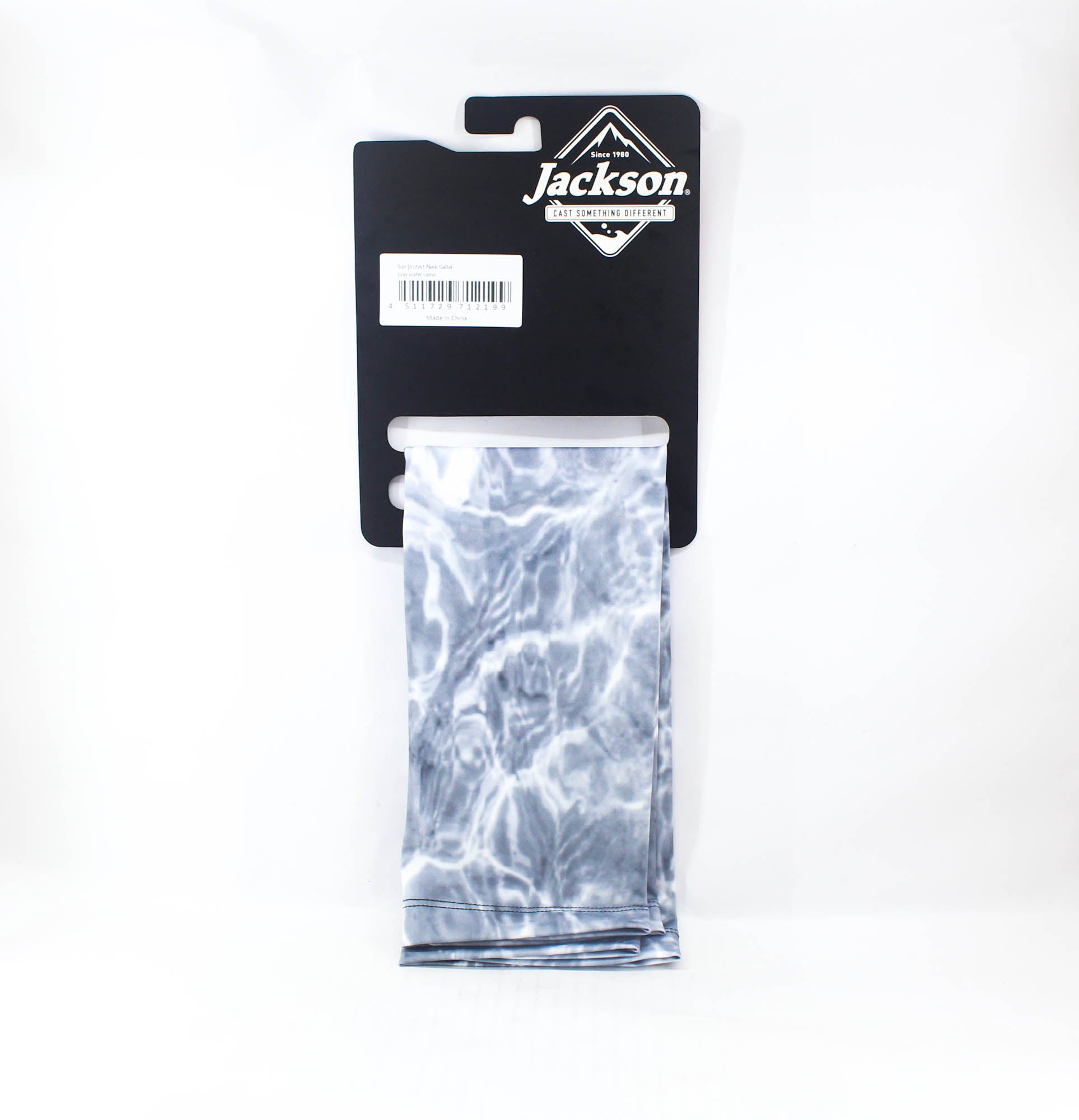 Jackson Neck Gaiter Sun Protect Gray Water Camo (2199)