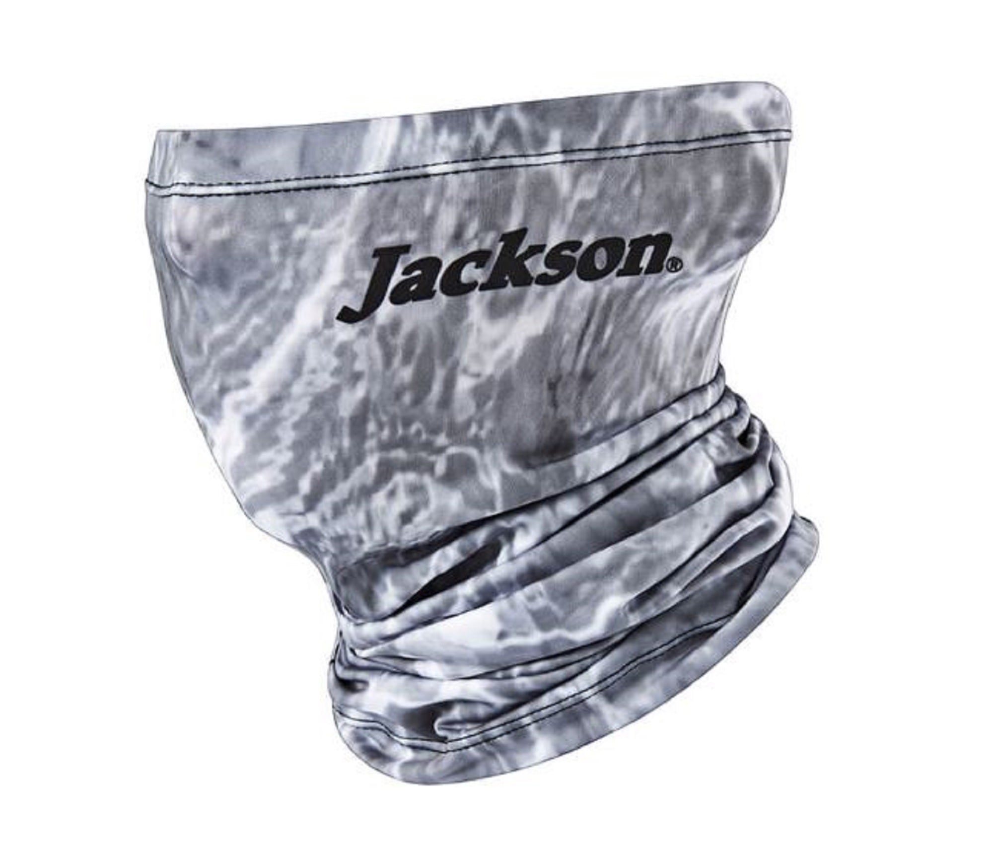Jackson Neck Gaiter Sun Protect Gray Water Camo (2199)