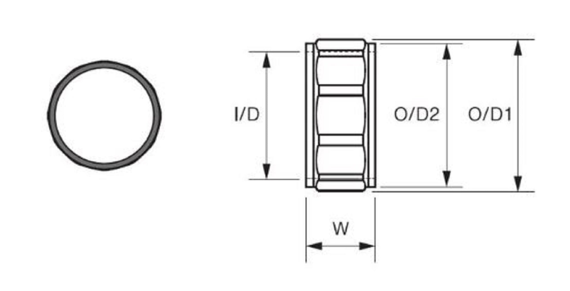 Fuji T2-BRL25 Parts Titanium for TCH Size 25 (2478)
