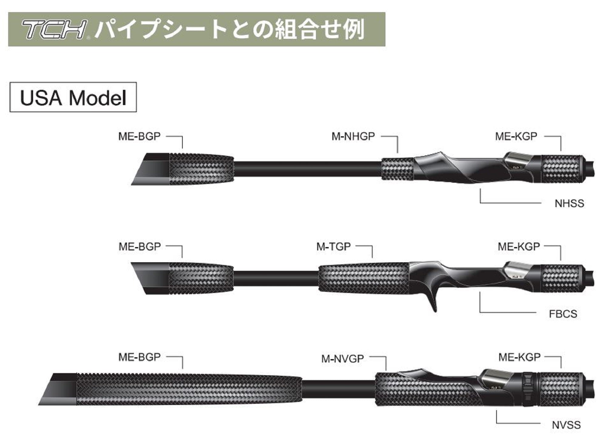 Fuji ME-KGP Size 17-35 Neo Carbon EVA Foregrip x 1 (3024)