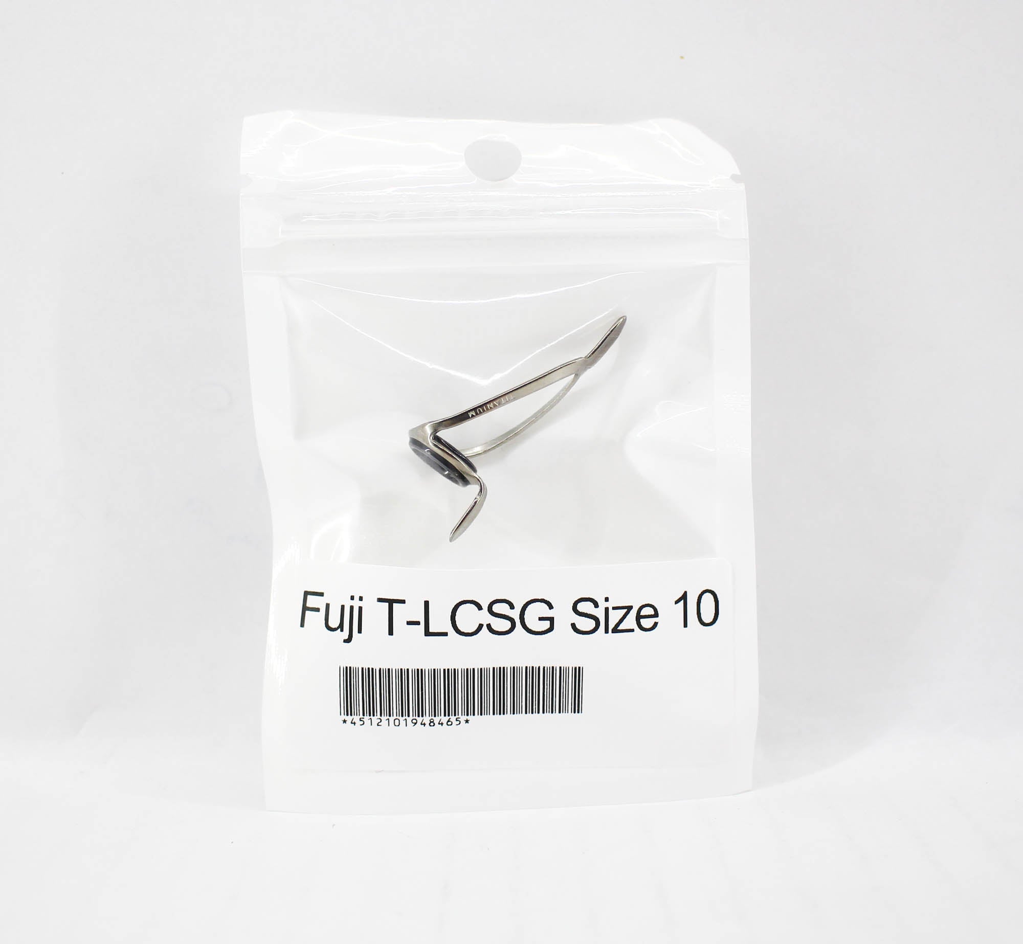 Fuji T-LCSG Size 10 Rod Guide Titanium Frame SIC x 1 (8465)