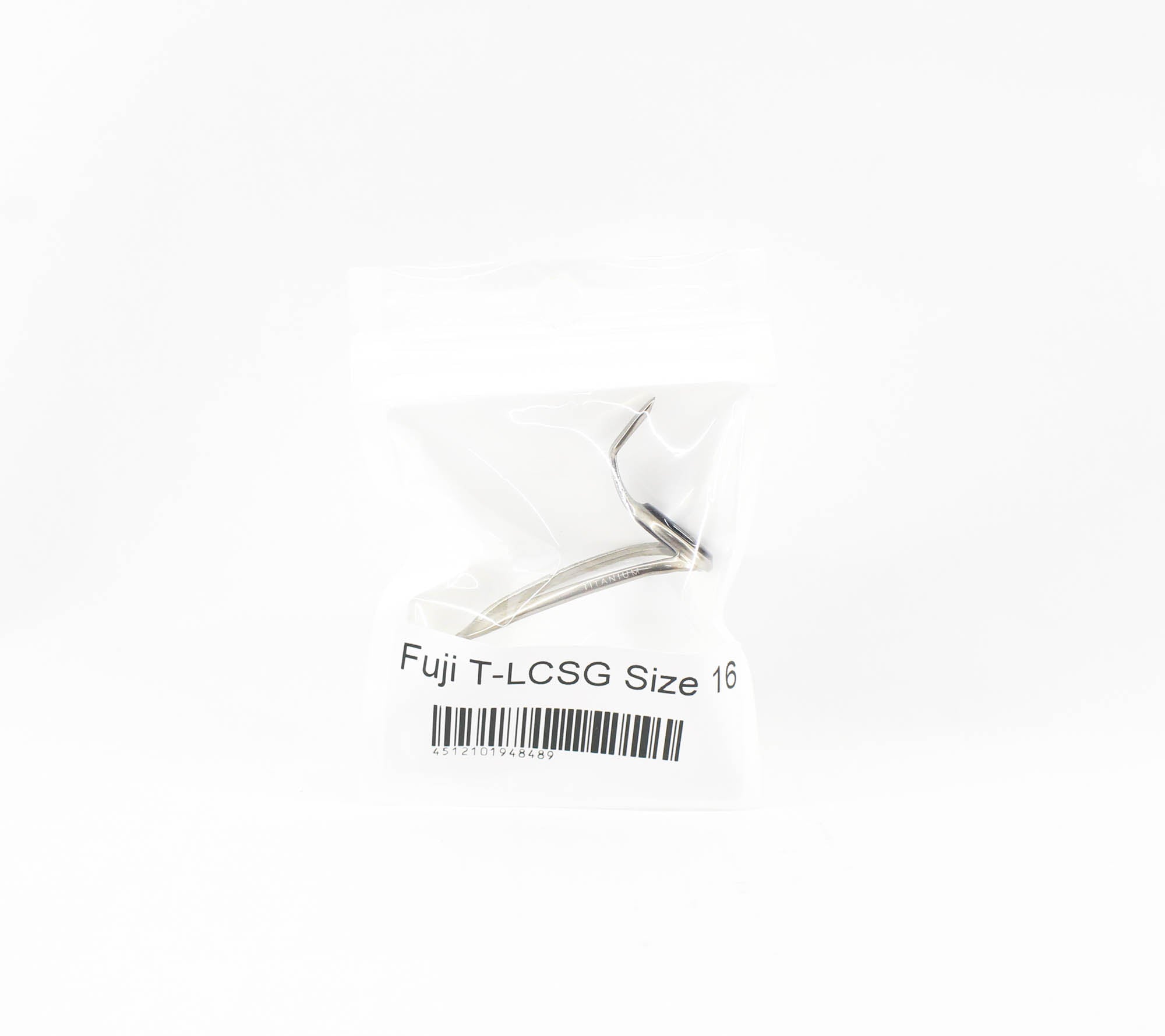 Fuji T-LCSG Size 16 Rod Guide Titanium Frame SIC x 1 (8489)
