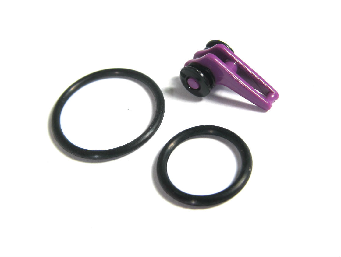 Fuji EHKM-PU Adjustable Plastic Hook Keeper Purple (5296)