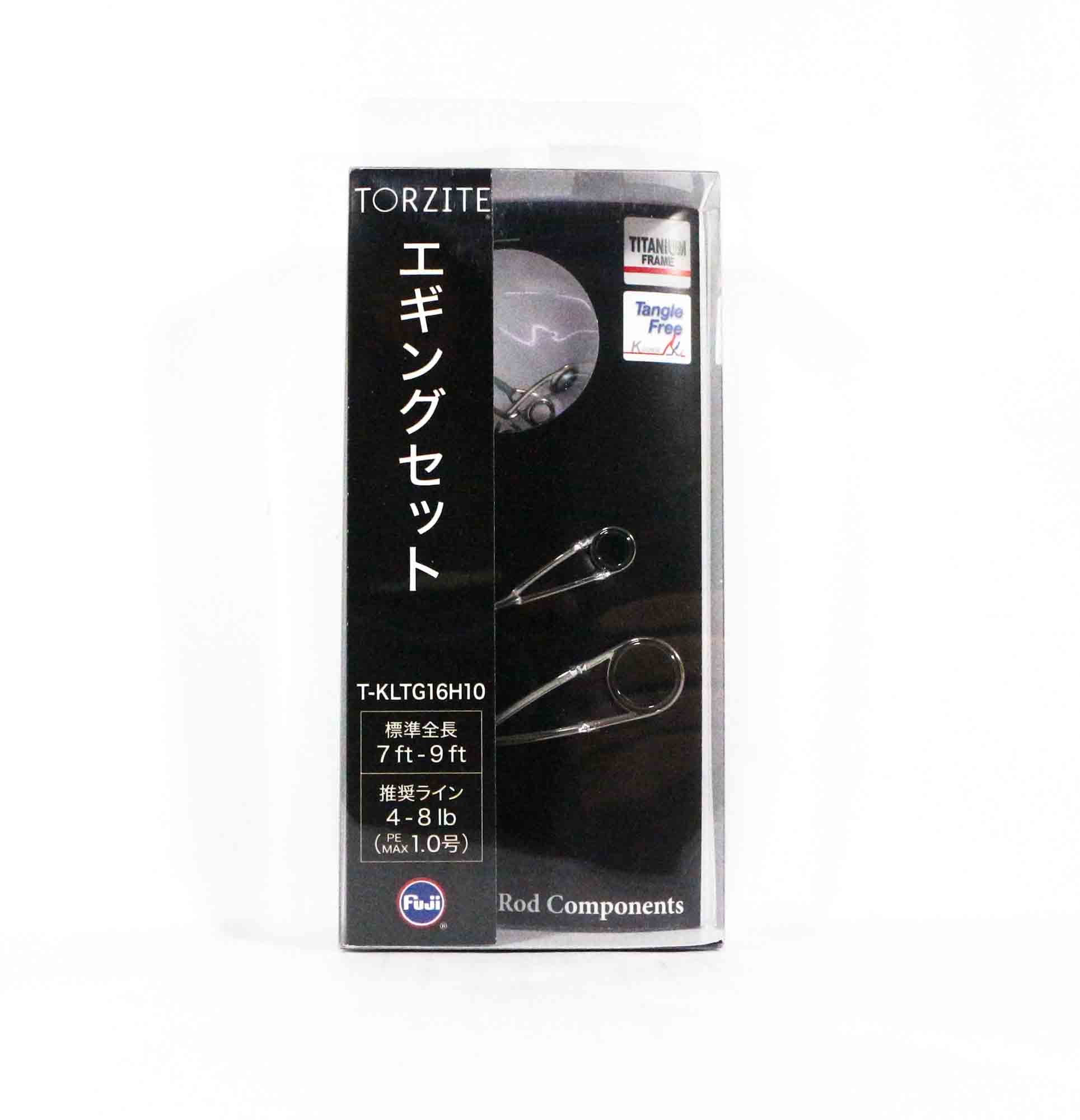 Fuji T-KLTG Size 16H10 Rod Guide Torzite Titanium Frame Set (0014)