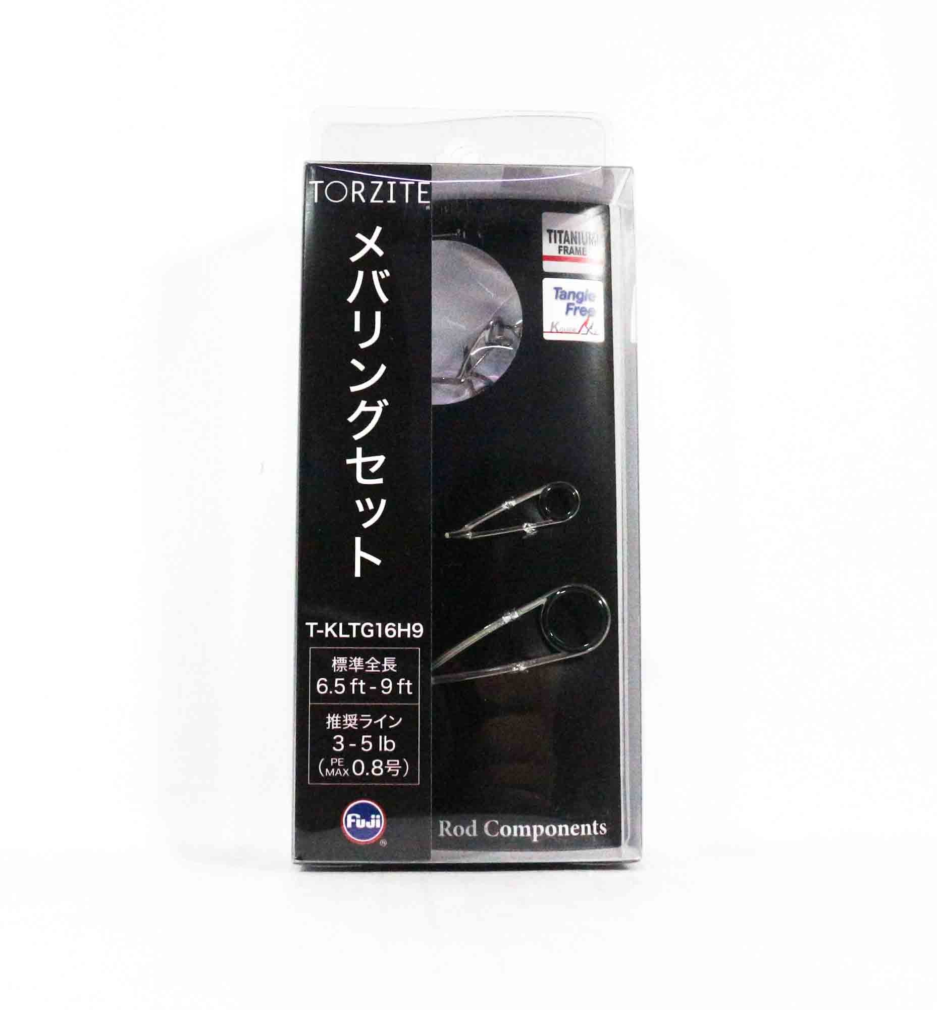 Fuji T-KLTG Size 16H9 Rod Guide Torzite Titanium Frame Set (0021)