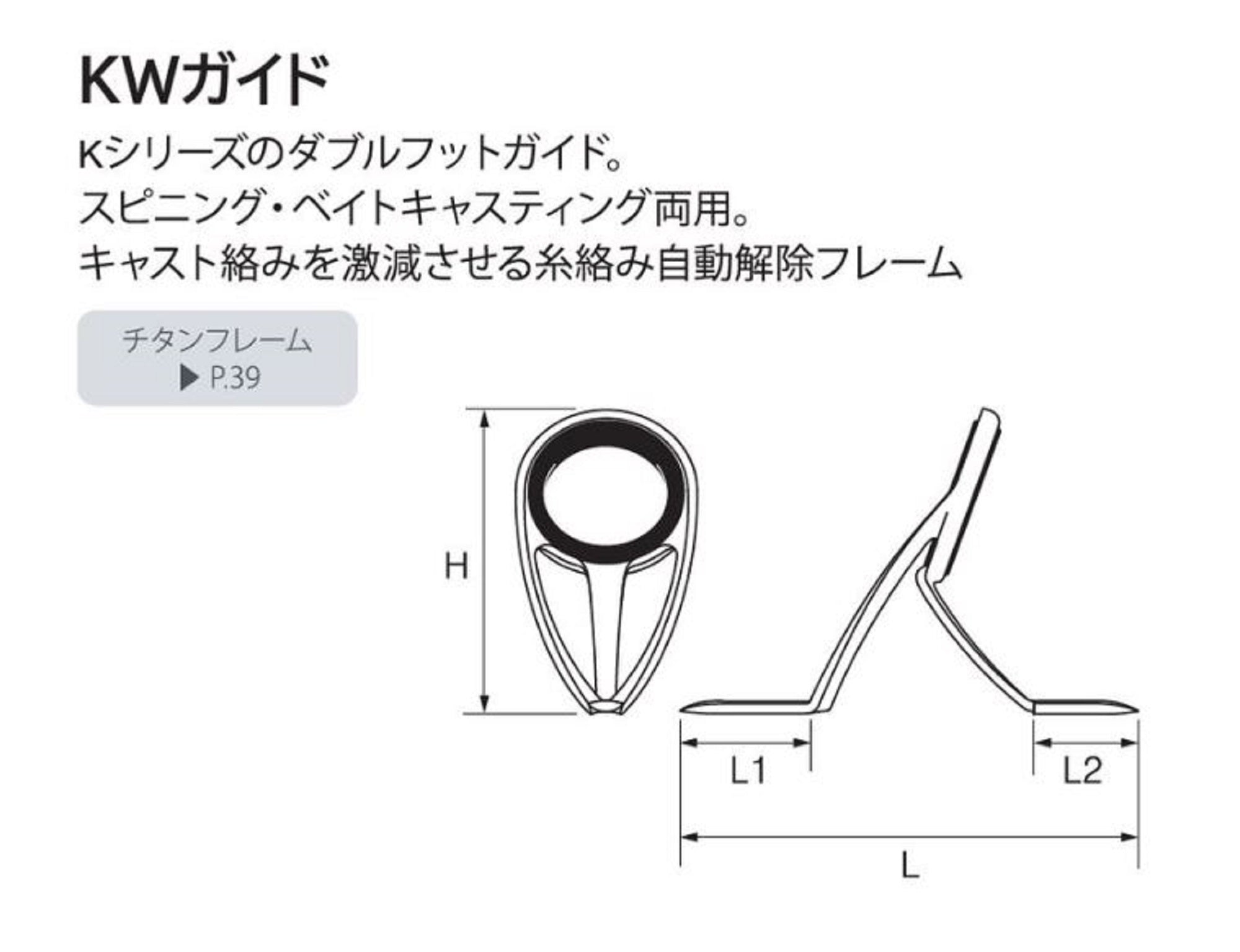 Fuji PKWSG Size 20 Rod Guide Stainless Frame SIC x 1 (1332)