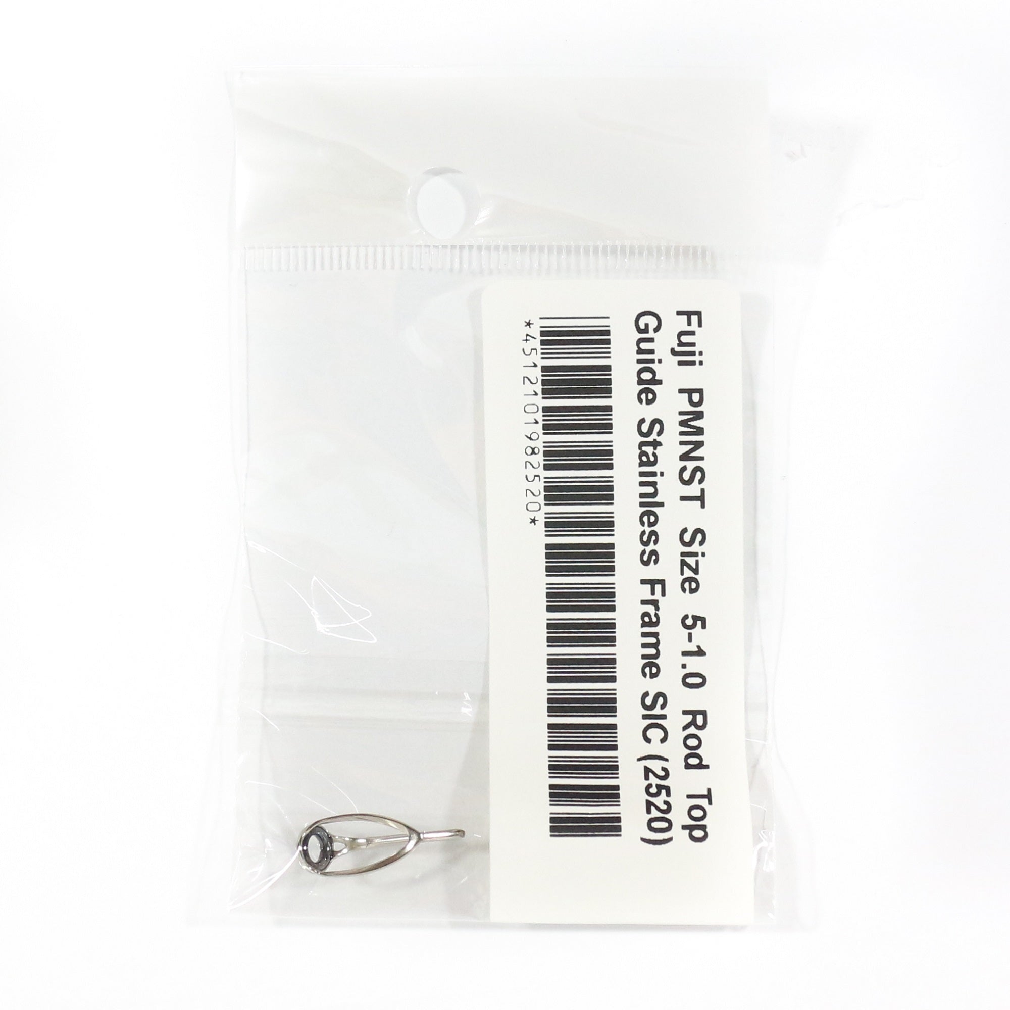 Fuji PMNST Size 5-1.0 Rod Top Guide Stainless Frame SIC x 1 (2520)