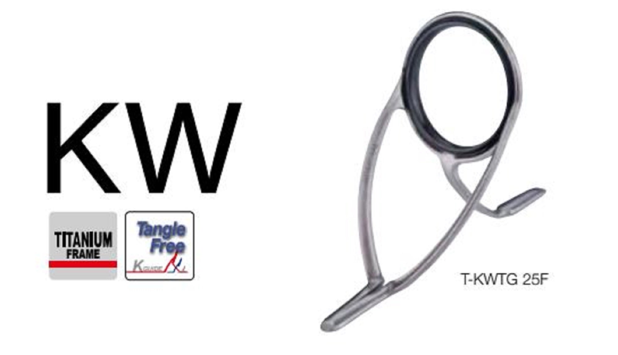 Fuji T-KWTG Size 12 Rod Guide Torzite Titanium K Frame x 1 (3473)