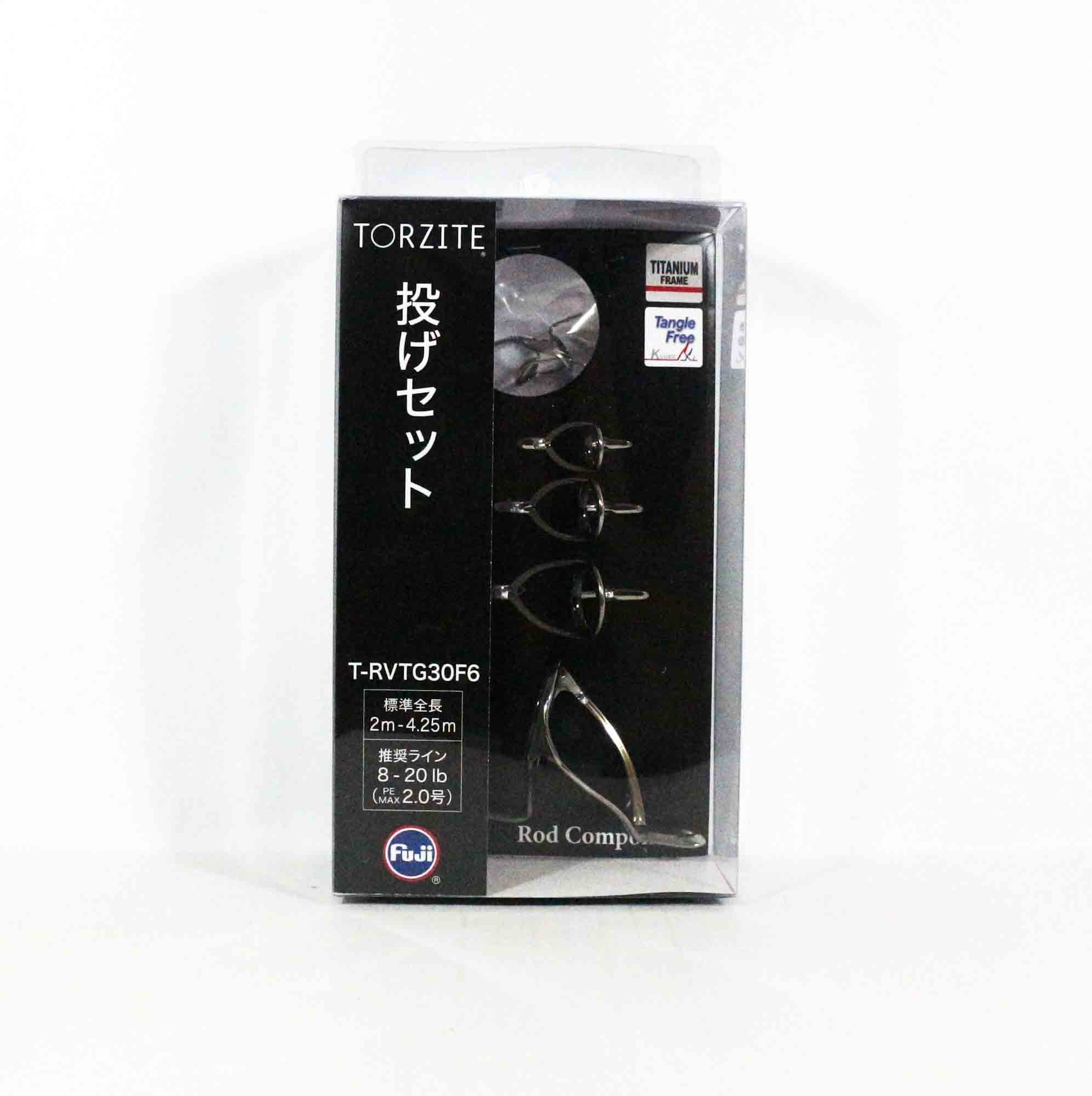 Fuji T-RVTG Size 30F6 Rod Guide Torzite Titanium Frame Set (7815)