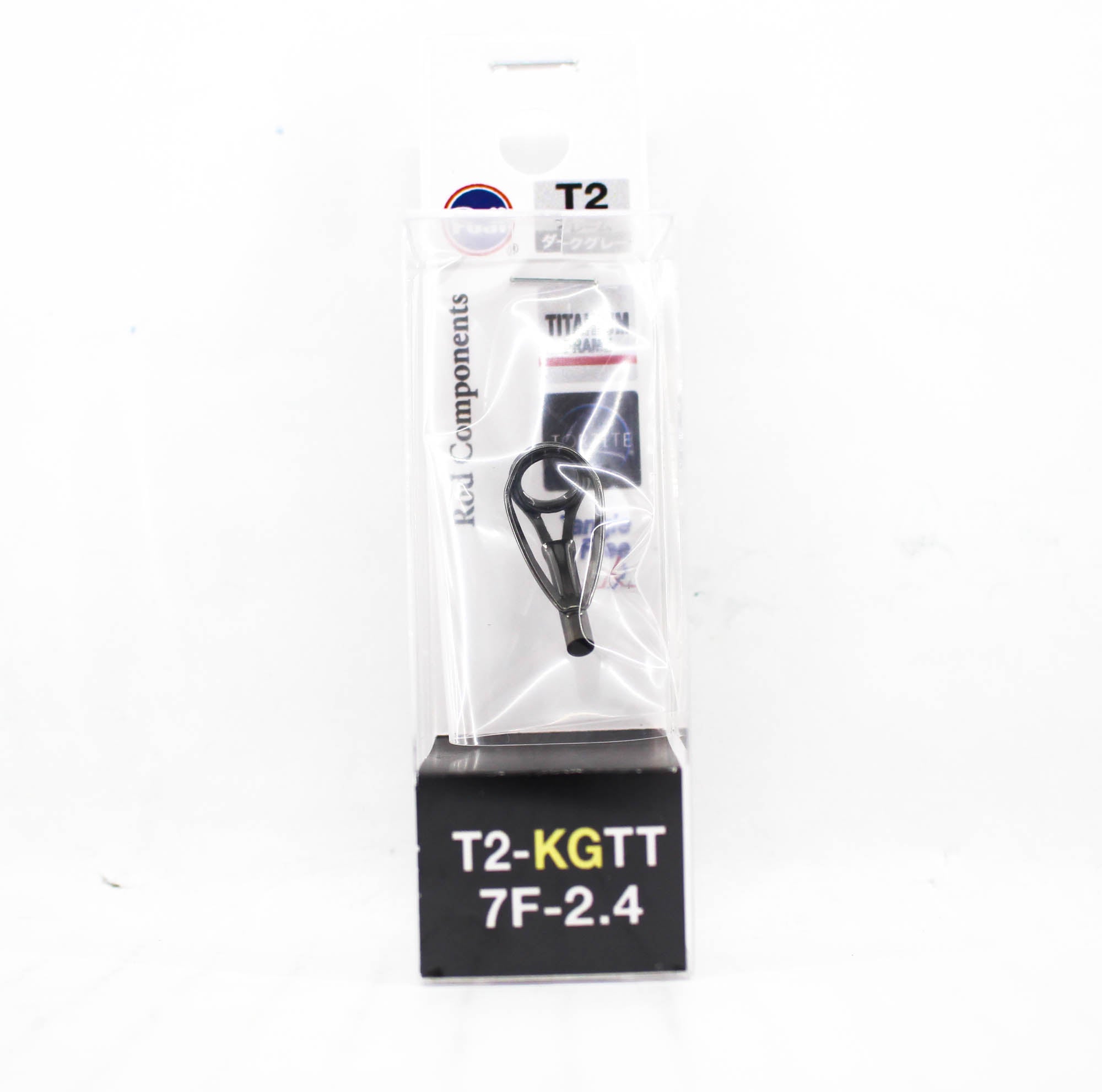 Fuji T2-KGTT Size 7F-2.4 Rod Top Guide Torzite Ti Frame x 1 (9949)