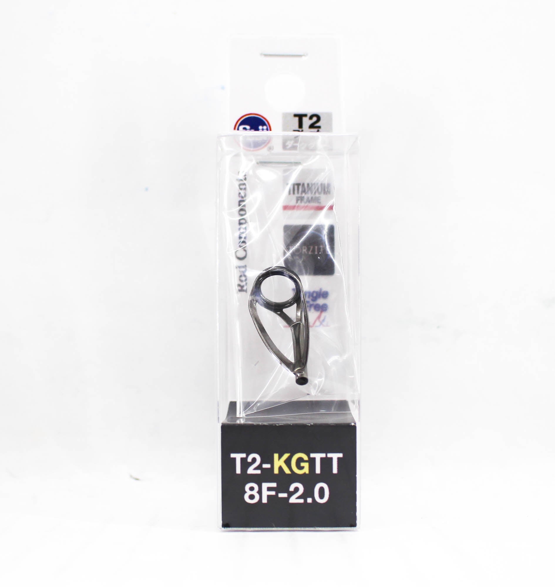 Fuji T2-KGTT Size 8F-2 Rod Top Guide Torzite Ti Frame x 1 (0013)