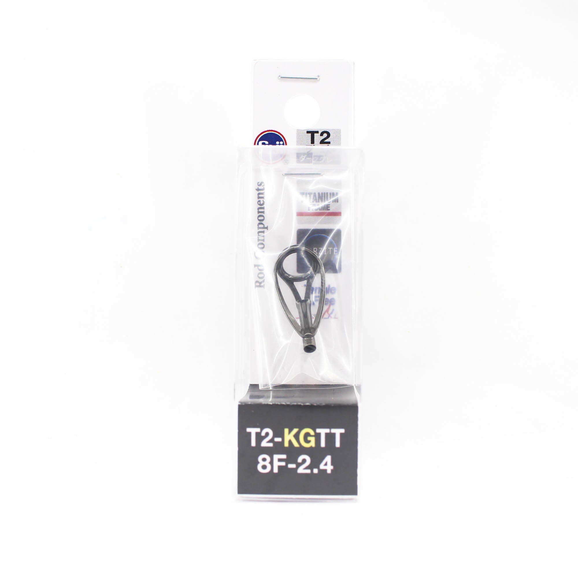 Fuji T2-KGTT Size 8F-2.4 Rod Top Guide Torzite Ti Frame x 1 (0037)