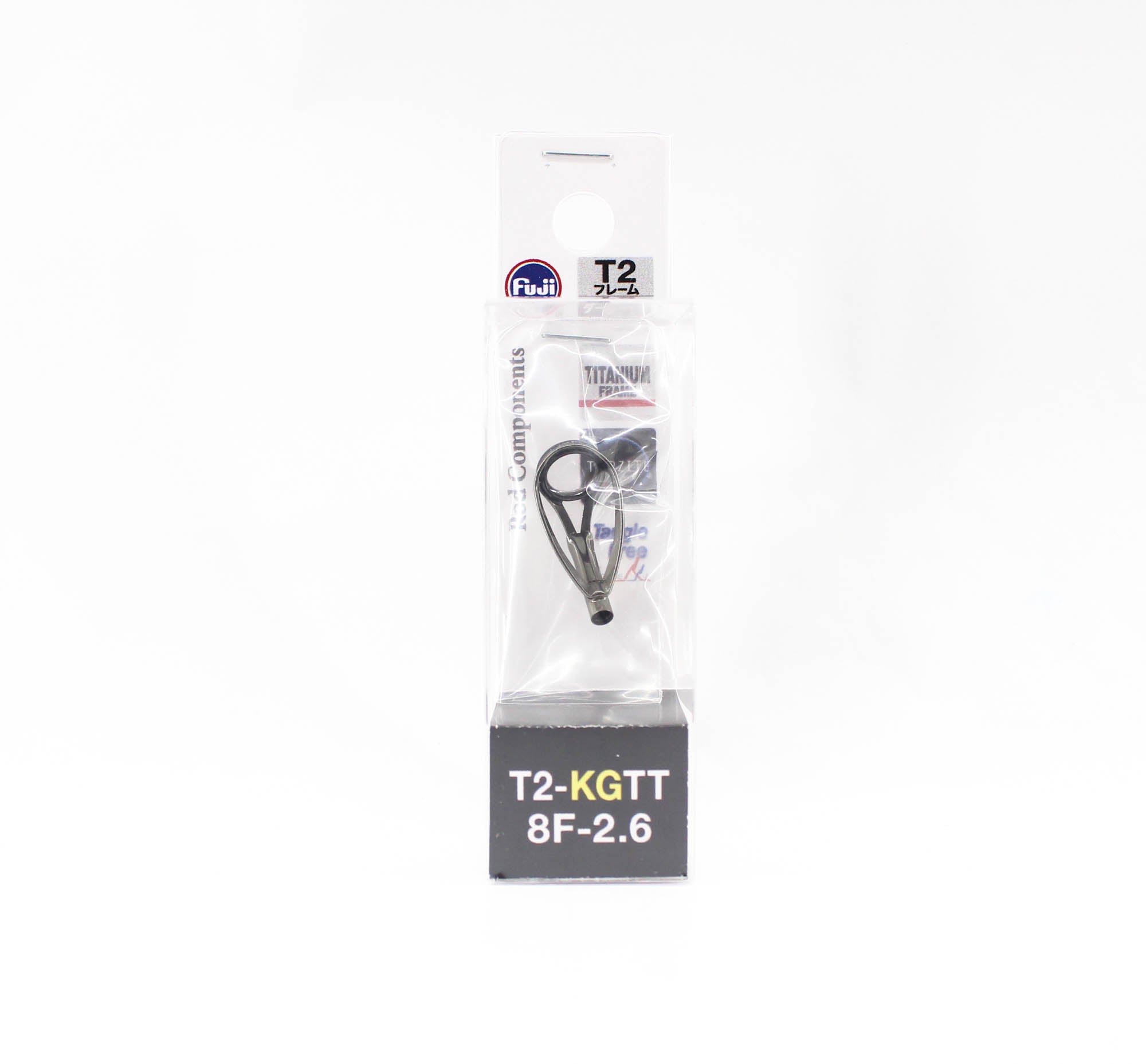 Fuji T2-KGTT Size 8F-2.6 Rod Top Guide Torzite Ti Frame x 1 (0044)