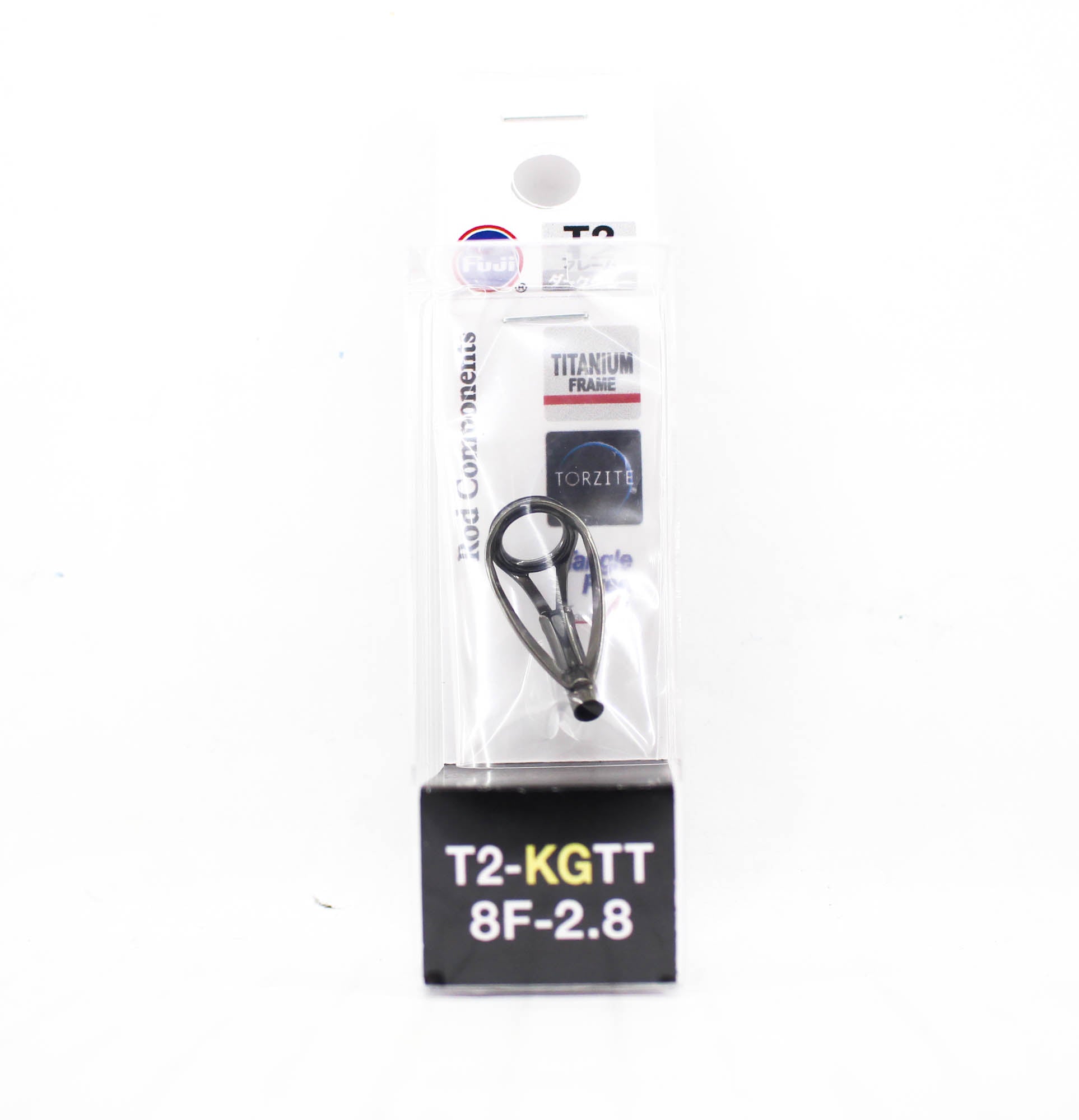 Fuji T2-KGTT Size 8F-2.8 Rod Top Guide Torzite Ti Frame x 1 (0051)