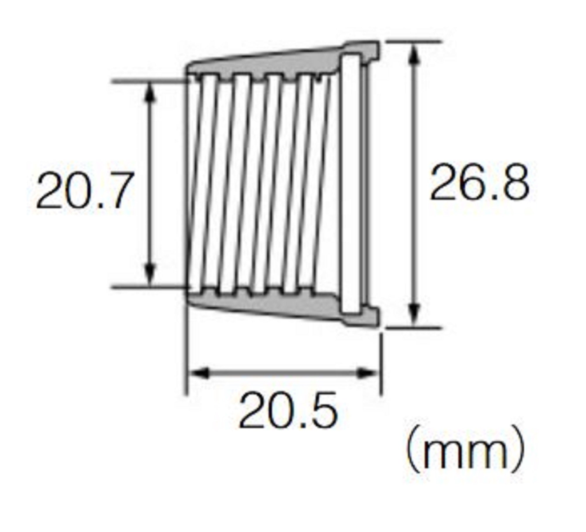 Fuji LOS Size 16 AN Back Stop (1409)
