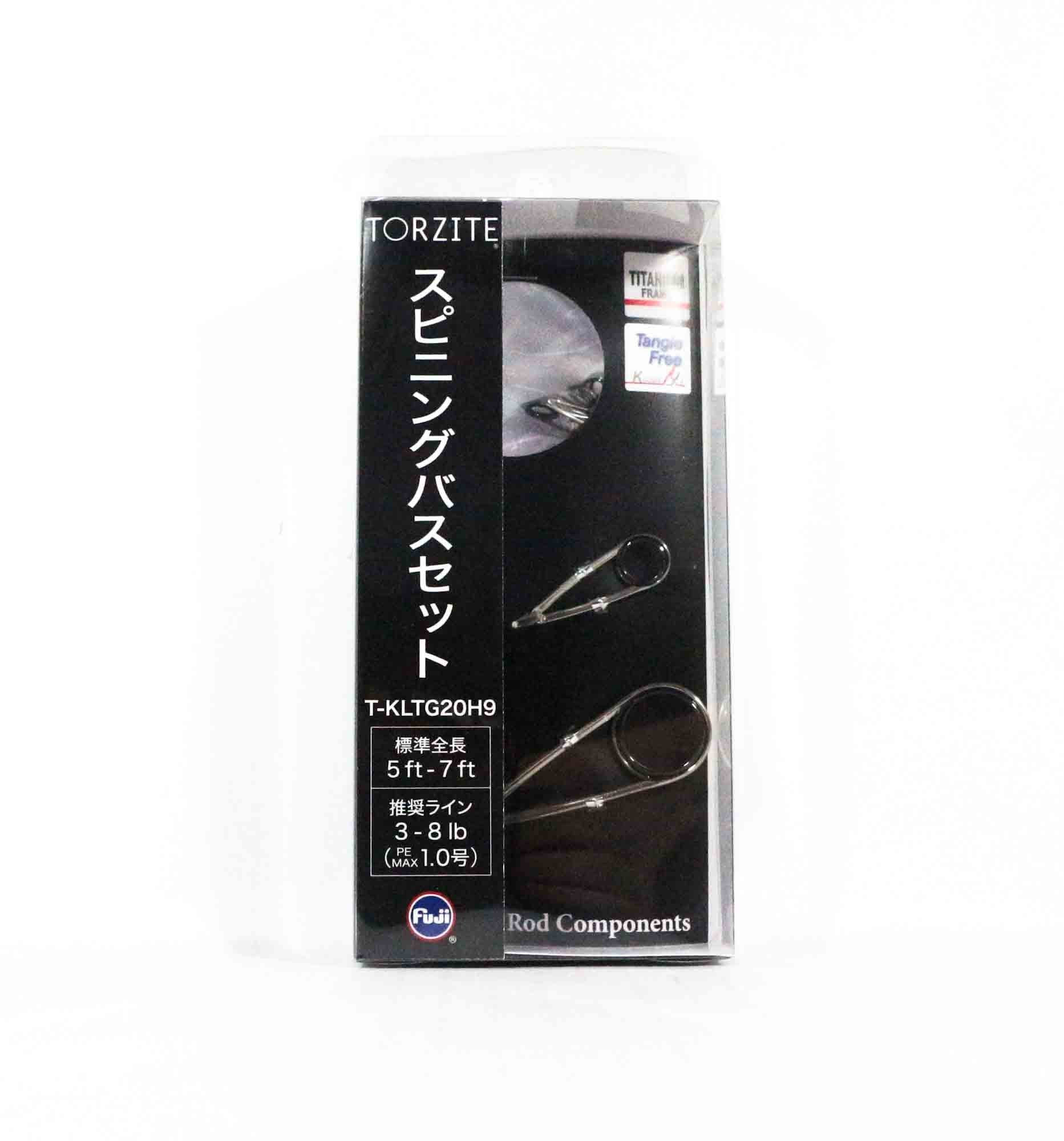 Fuji T-KLTG Size 20H9 Rod Guide Torzite Titanium Frame Set (4868)