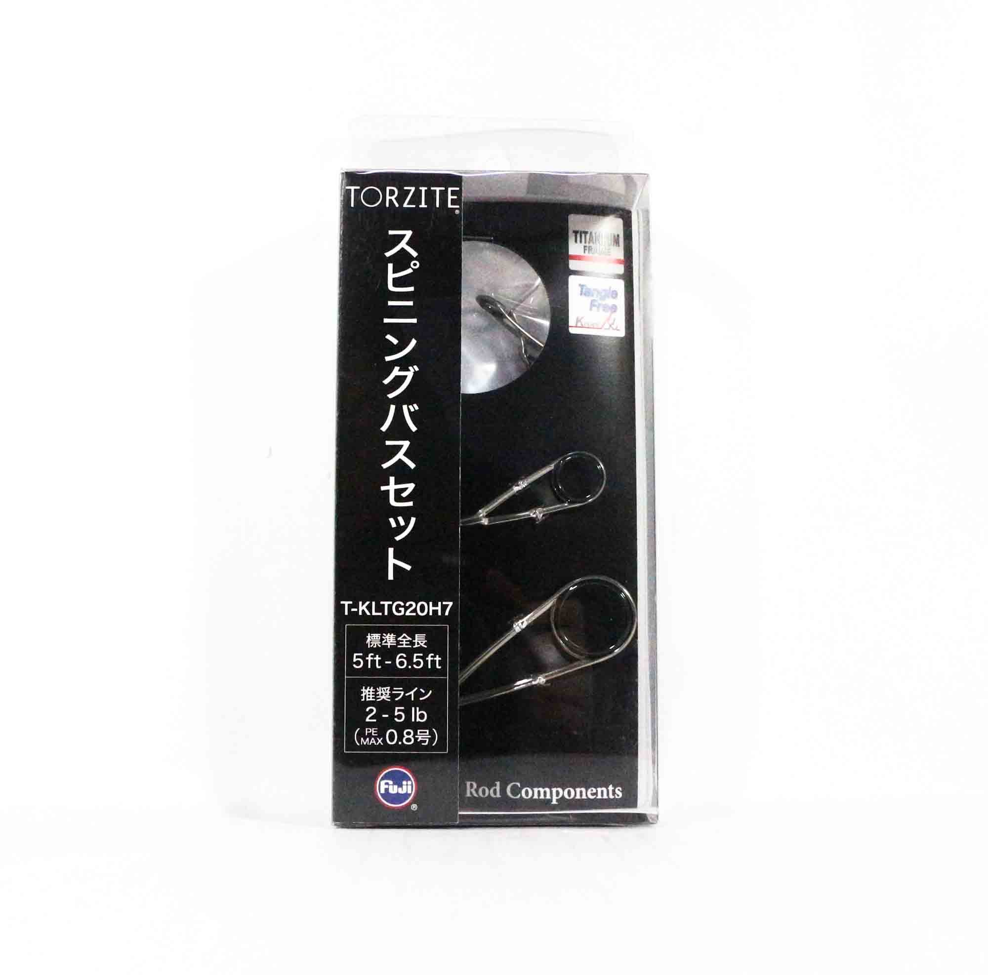 Fuji T-KLTG Size 20H7 Rod Guide Torzite Titanium Frame Set (4899)
