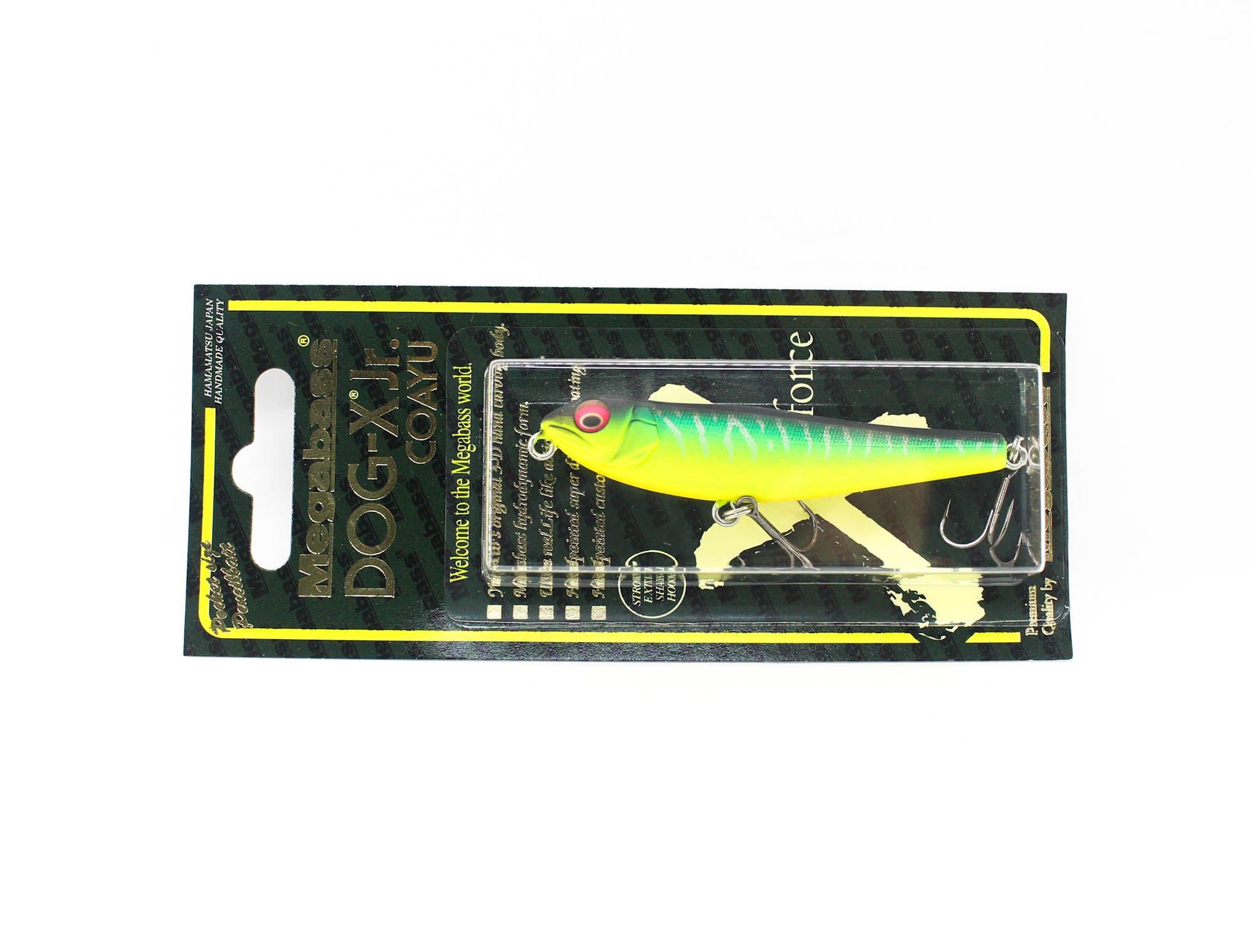 Megabass Dog X Junior Coayu 71 mm 5.8 grams Floating Lure Mat Tiger (3521)