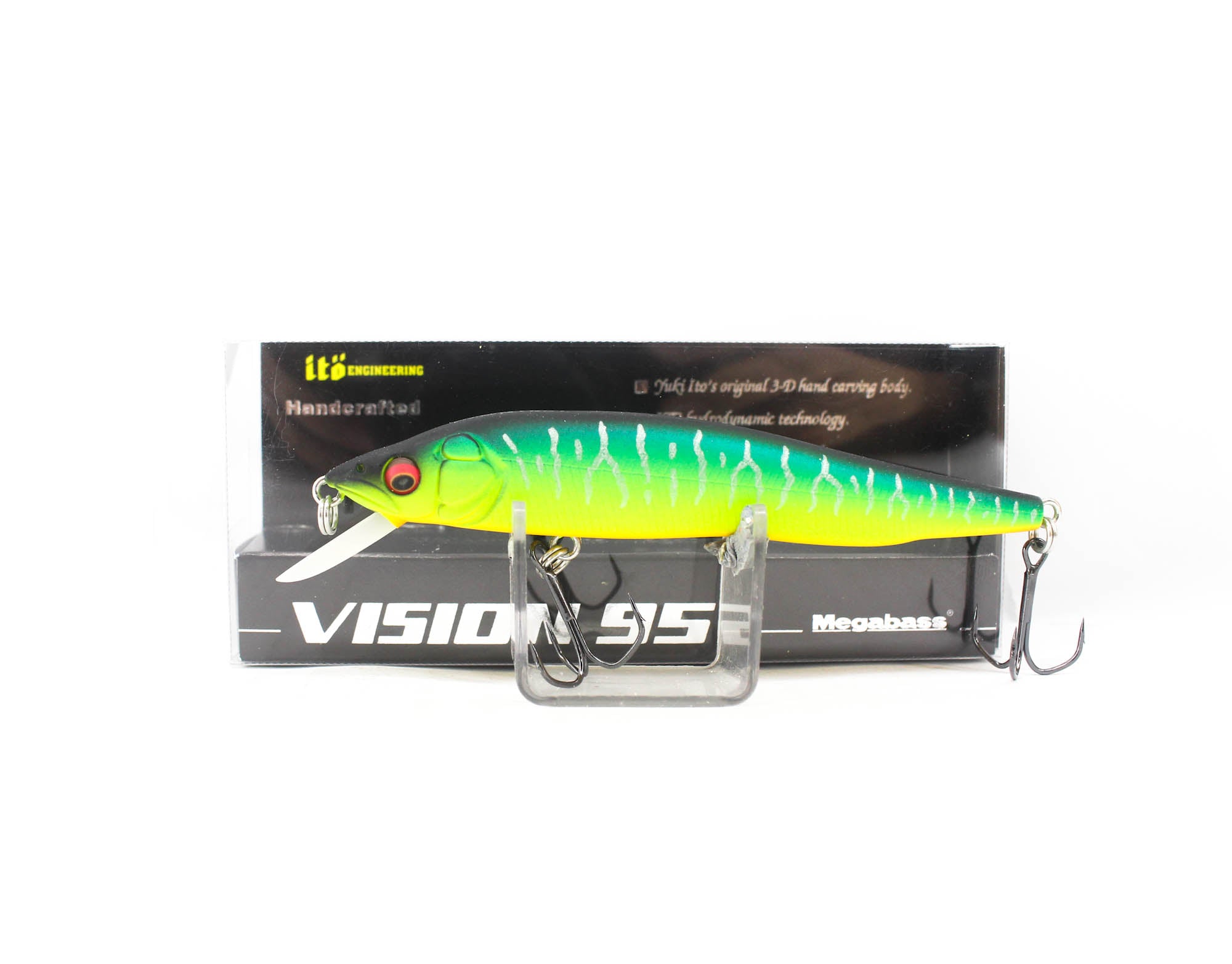 Megabass Vision Q Go 95 Floating Lure Matt Tiger (3377)