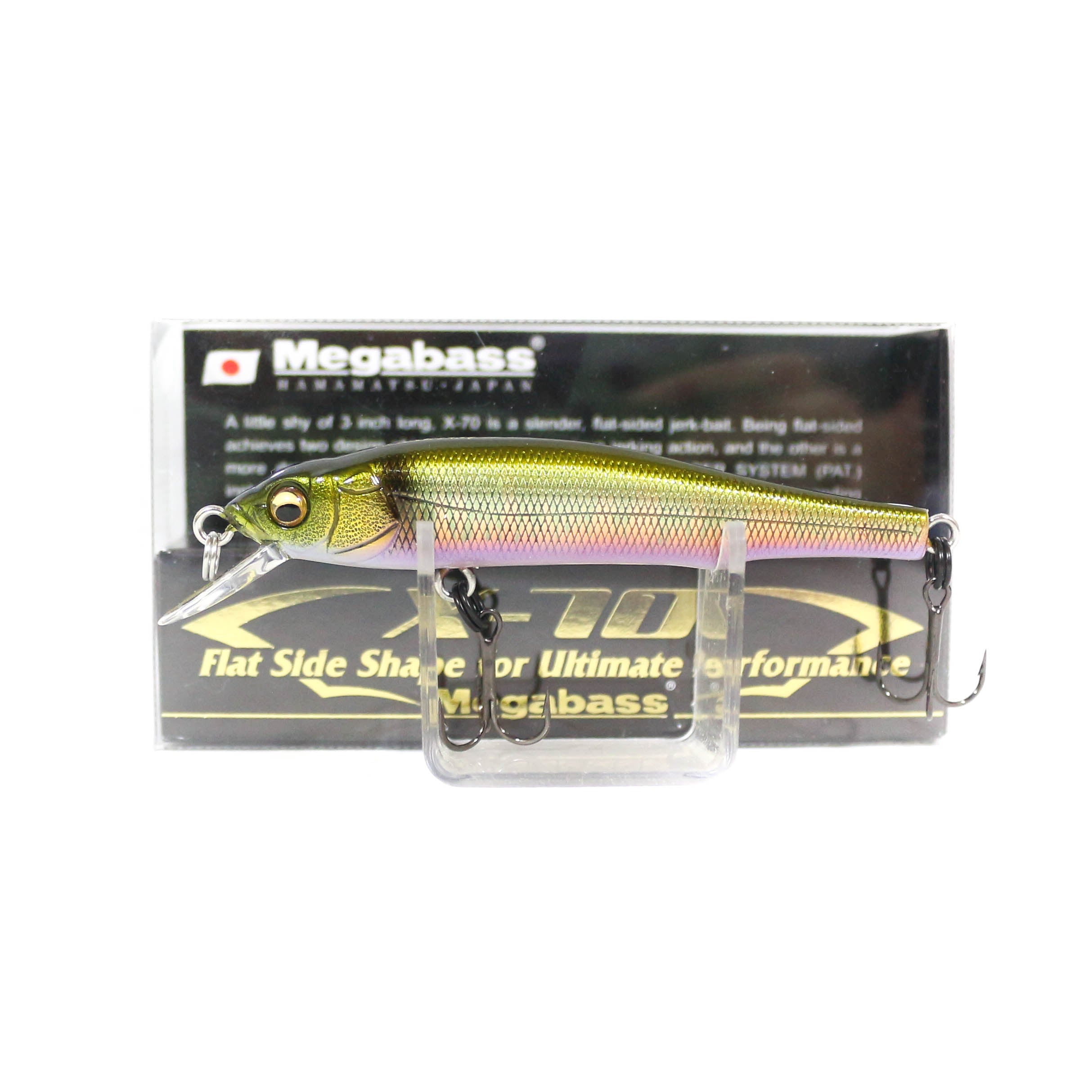 Megabass X-70 Suspend Minnow Lure Wagin Oiakwa (1640)