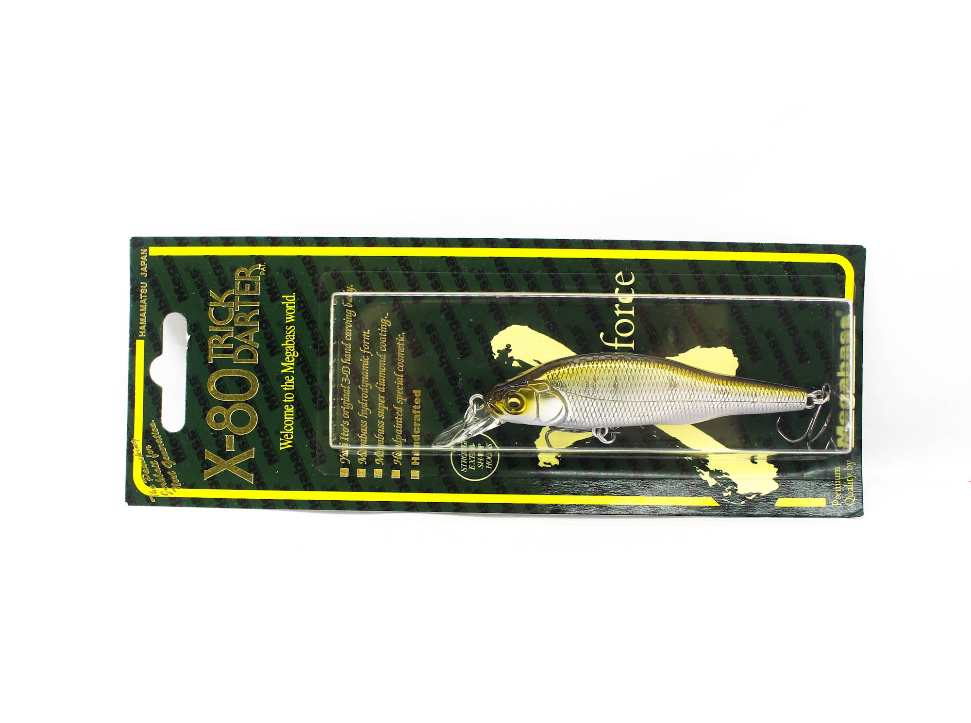 Megabass X-80 Trick Darter Suspend Lure SP Wagin Lotus II (6896)