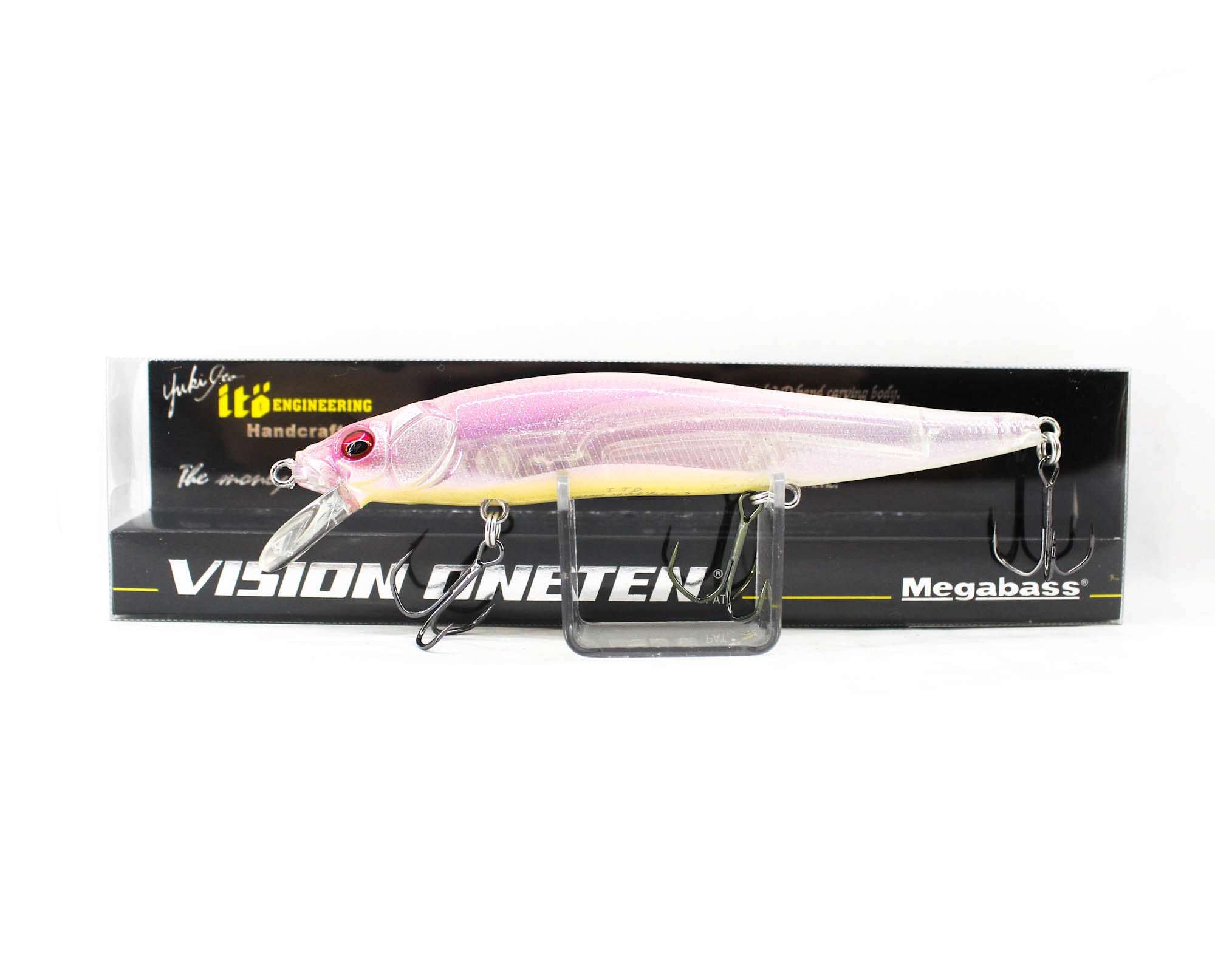 Megabass Vision 110 Oneten Regular Slow Floating Lure Spawn Cherry (2189)