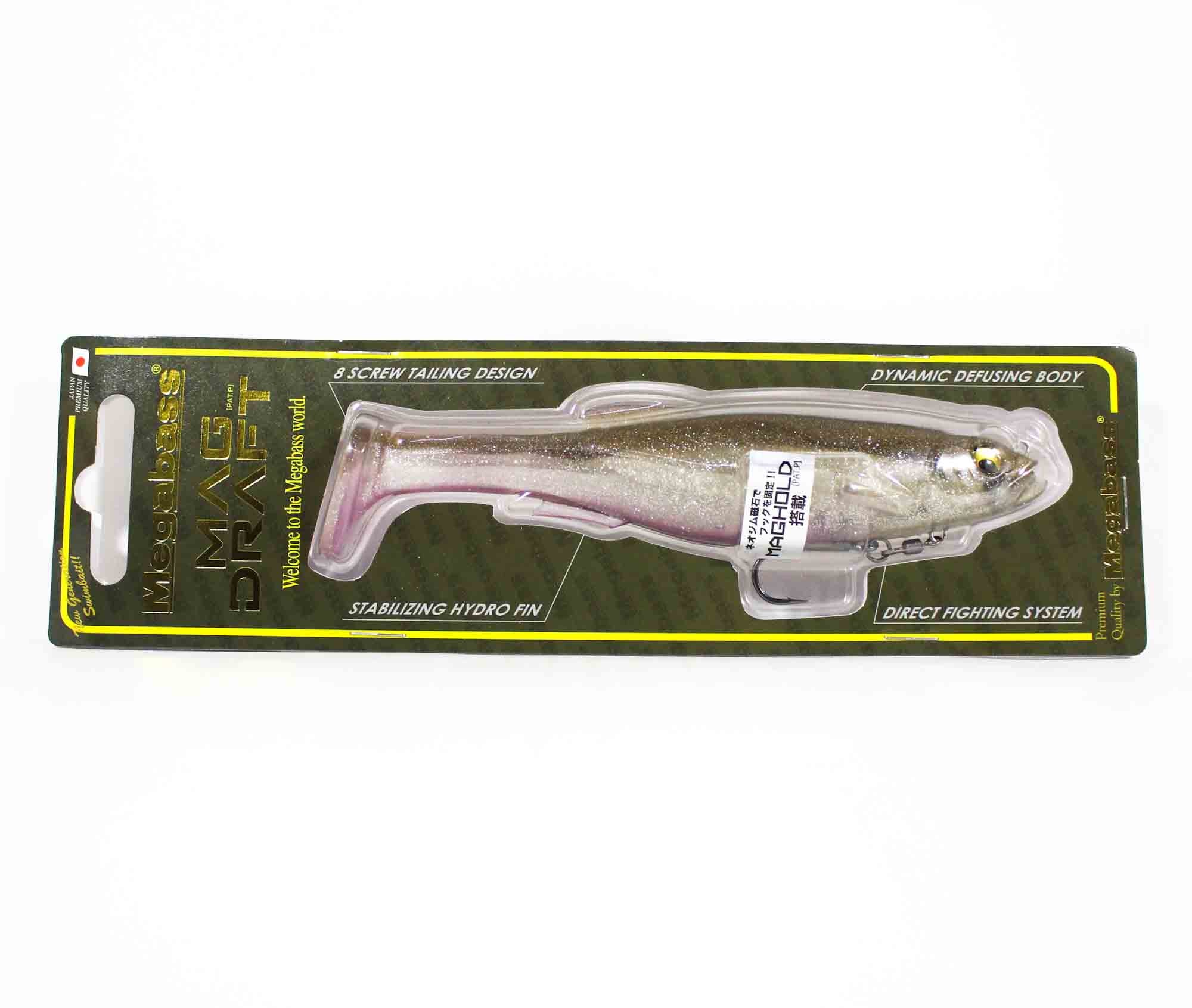 Megabass Soft Lure Mag Draft 6 Inch Sinking Lure Wakasagi (9260)