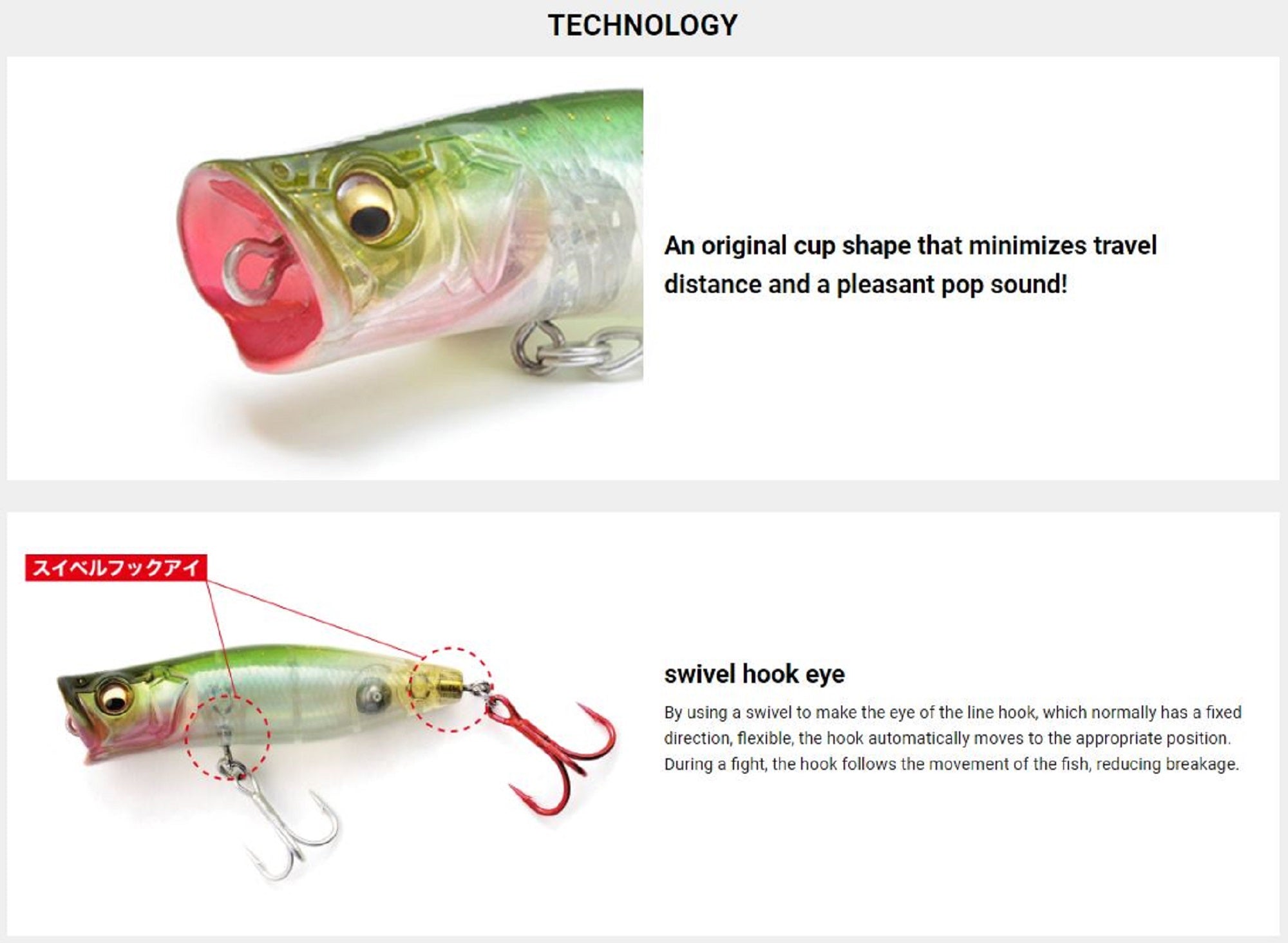 Megabass Popping Duck 60 mm 6.5 grams Floating Lure Coral Pink Back (5051)