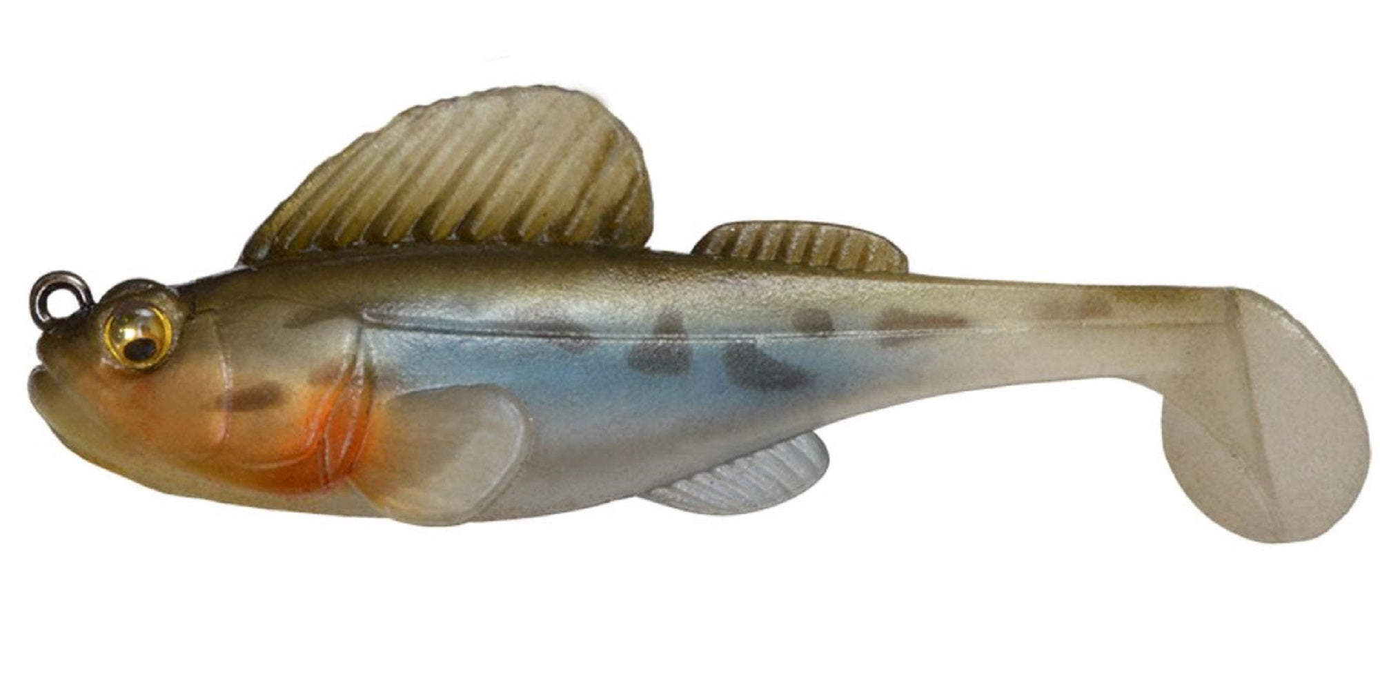 Megabass Soft Lure Dark Sleeper 3 Inch 1/2 oz Haze (7206)