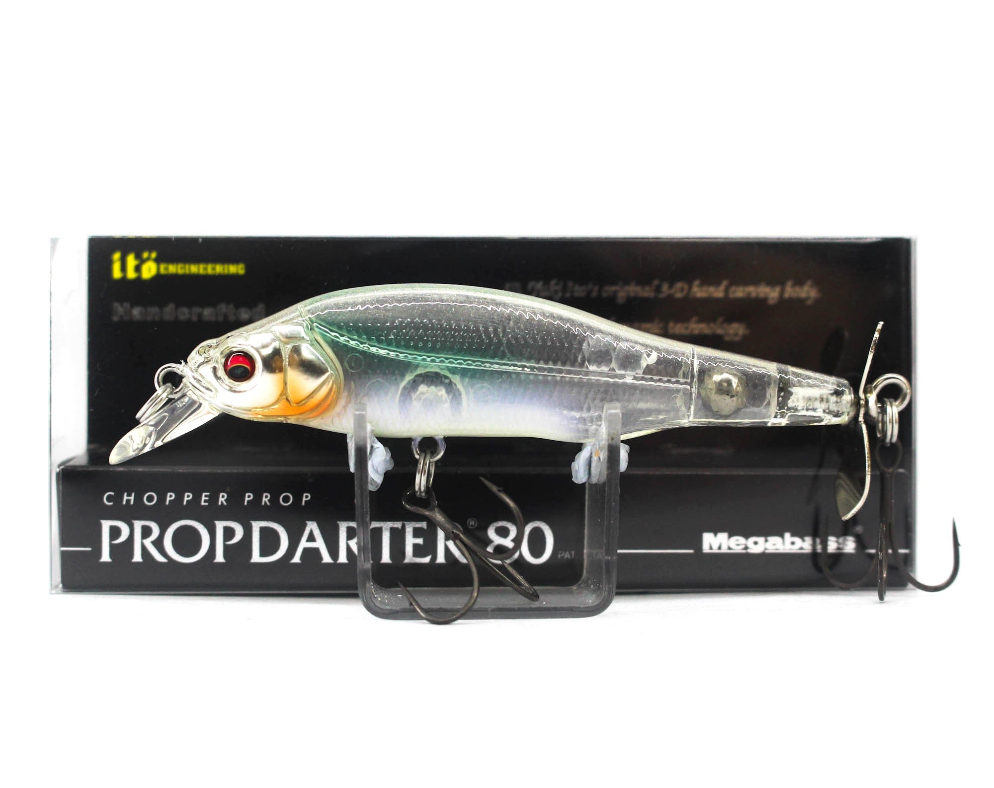 Megabass Prop Darter 80 Floating Lure Red Eye Hiuo (1821)