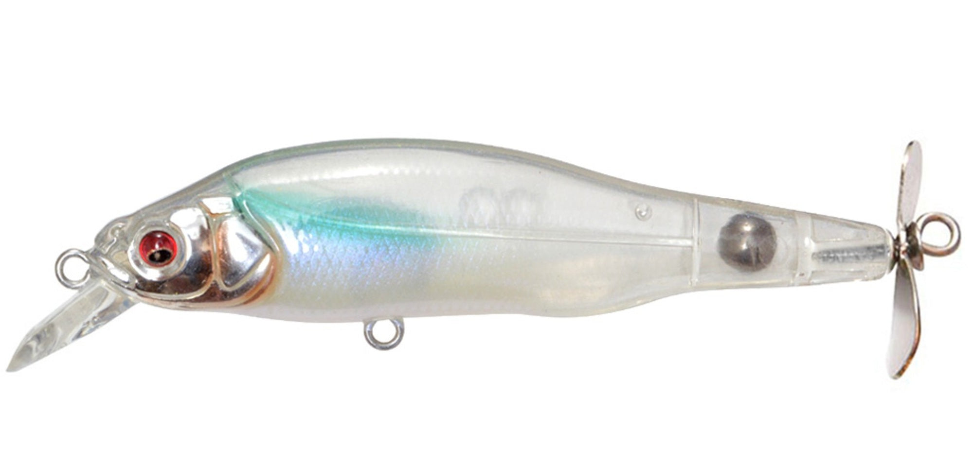 Megabass Prop Darter 80 Floating Lure Red Eye Hiuo (1821)