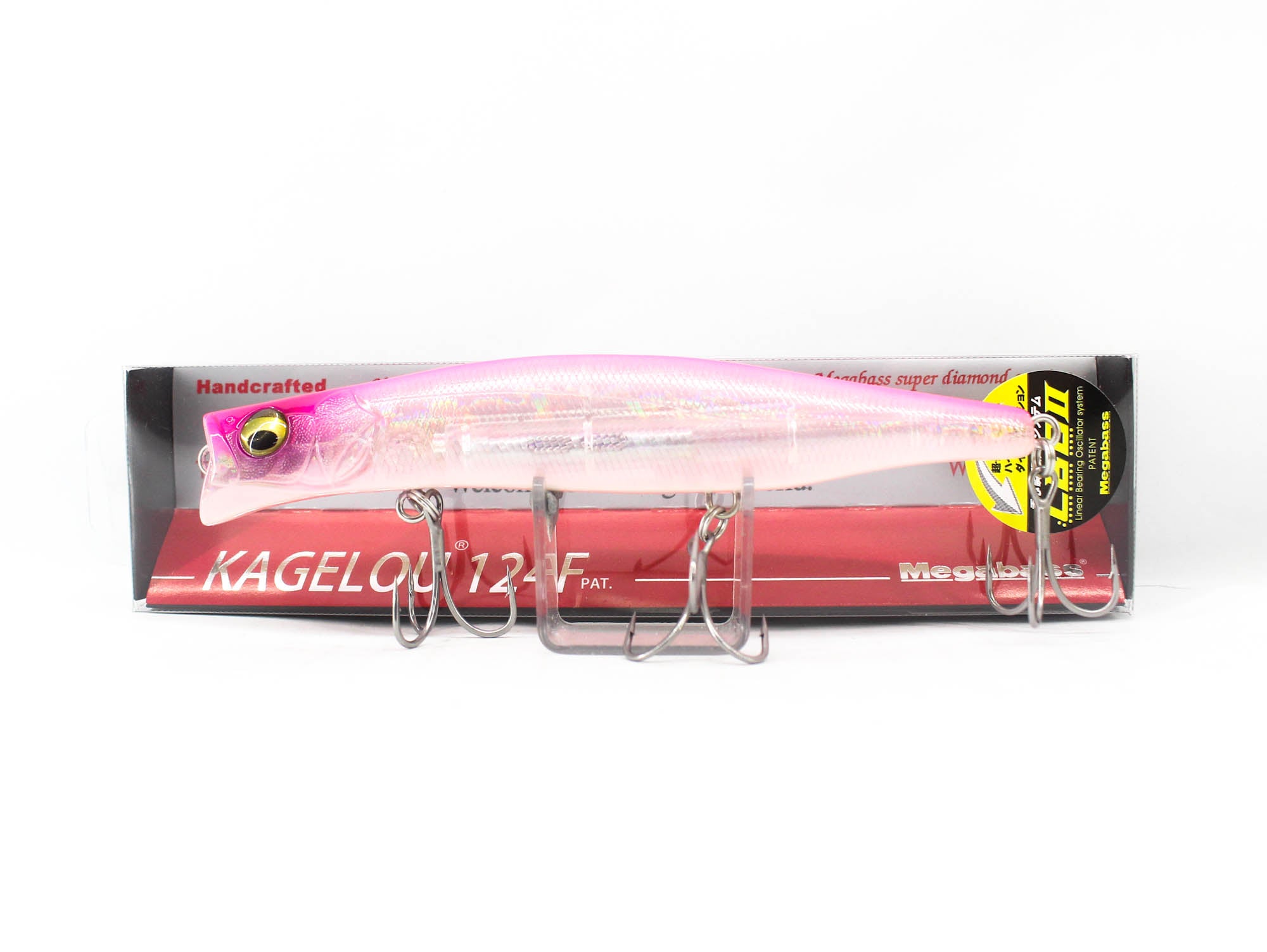 Megabass Kagelou 124 Floating Lure GP Pink Back (8393)
