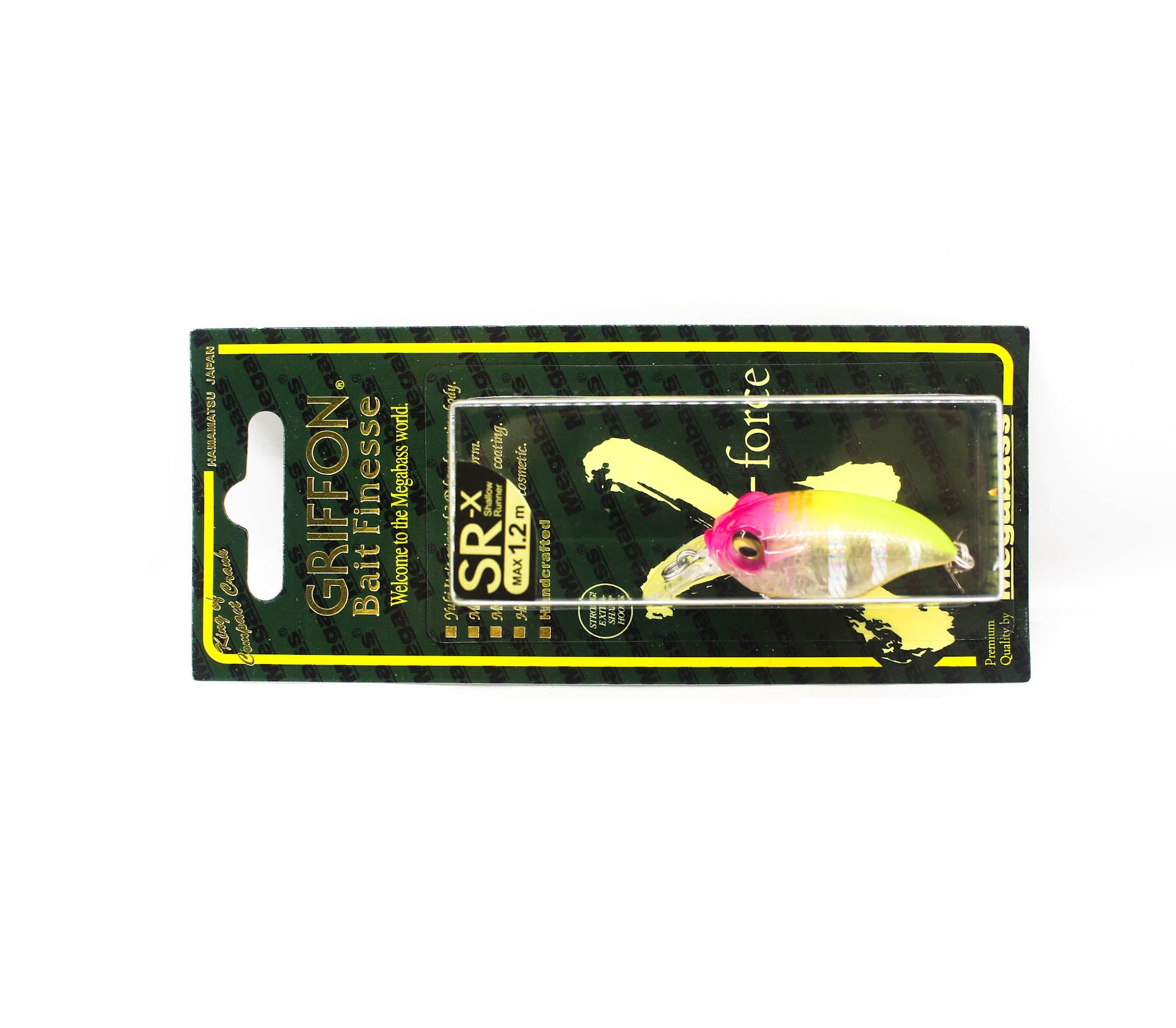 Megabass Griffon Bait Finesse SRX 38mm 5.3g Floating Lure EightReact (4042)